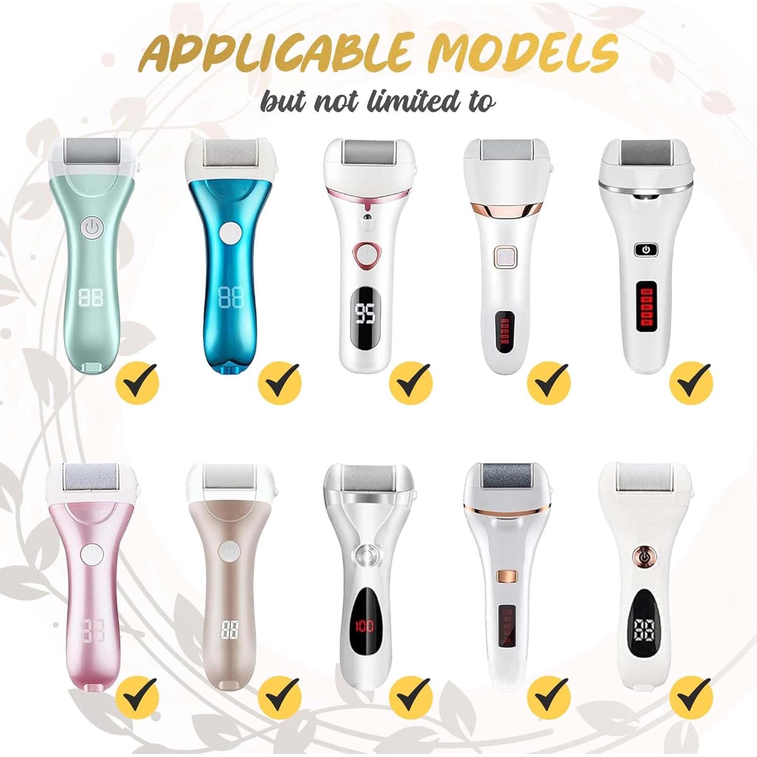 Paquete de 9 cabezales de repuesto para removedor de callos Sankoly