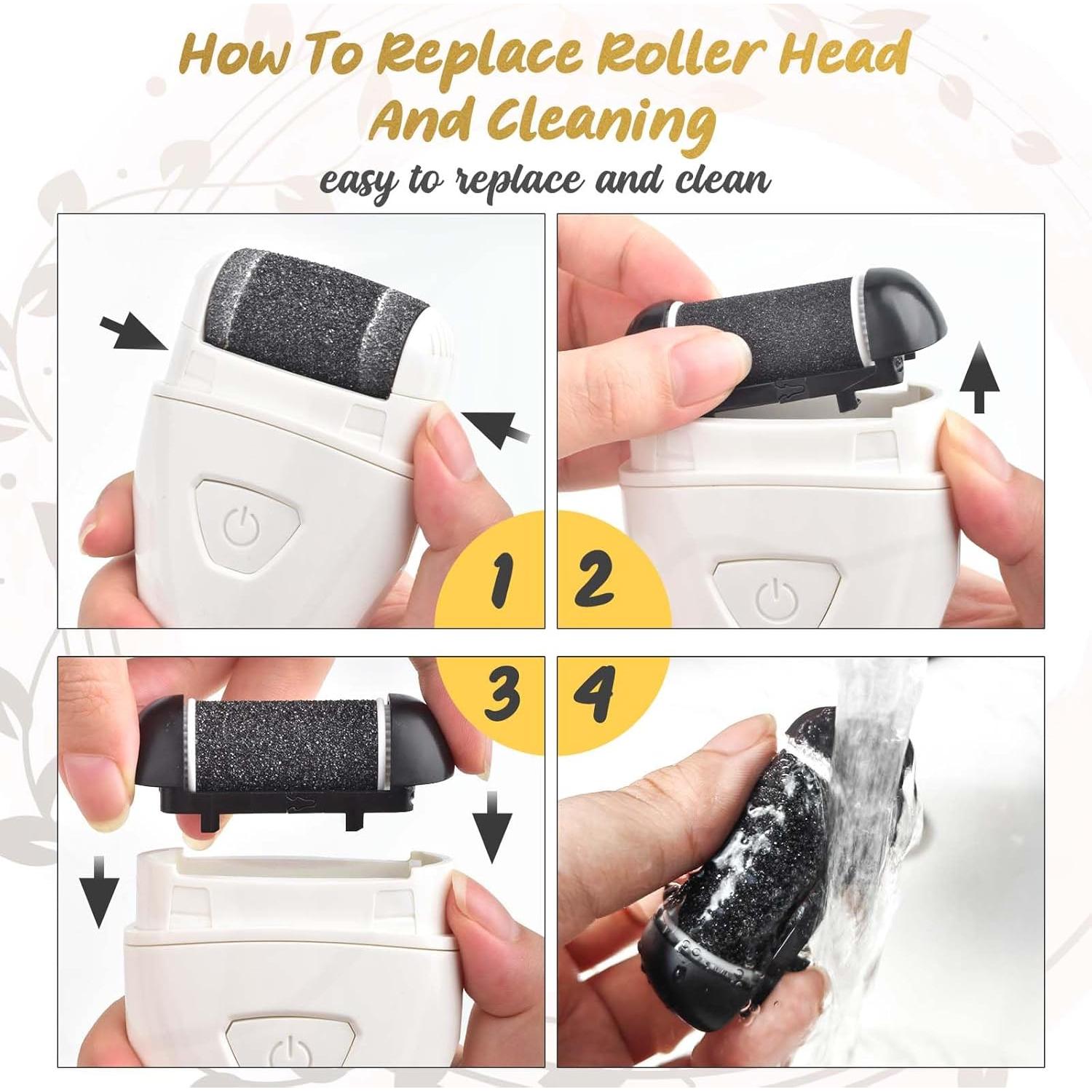 Paquete de 9 cabezales de repuesto para removedor de callos Sankoly