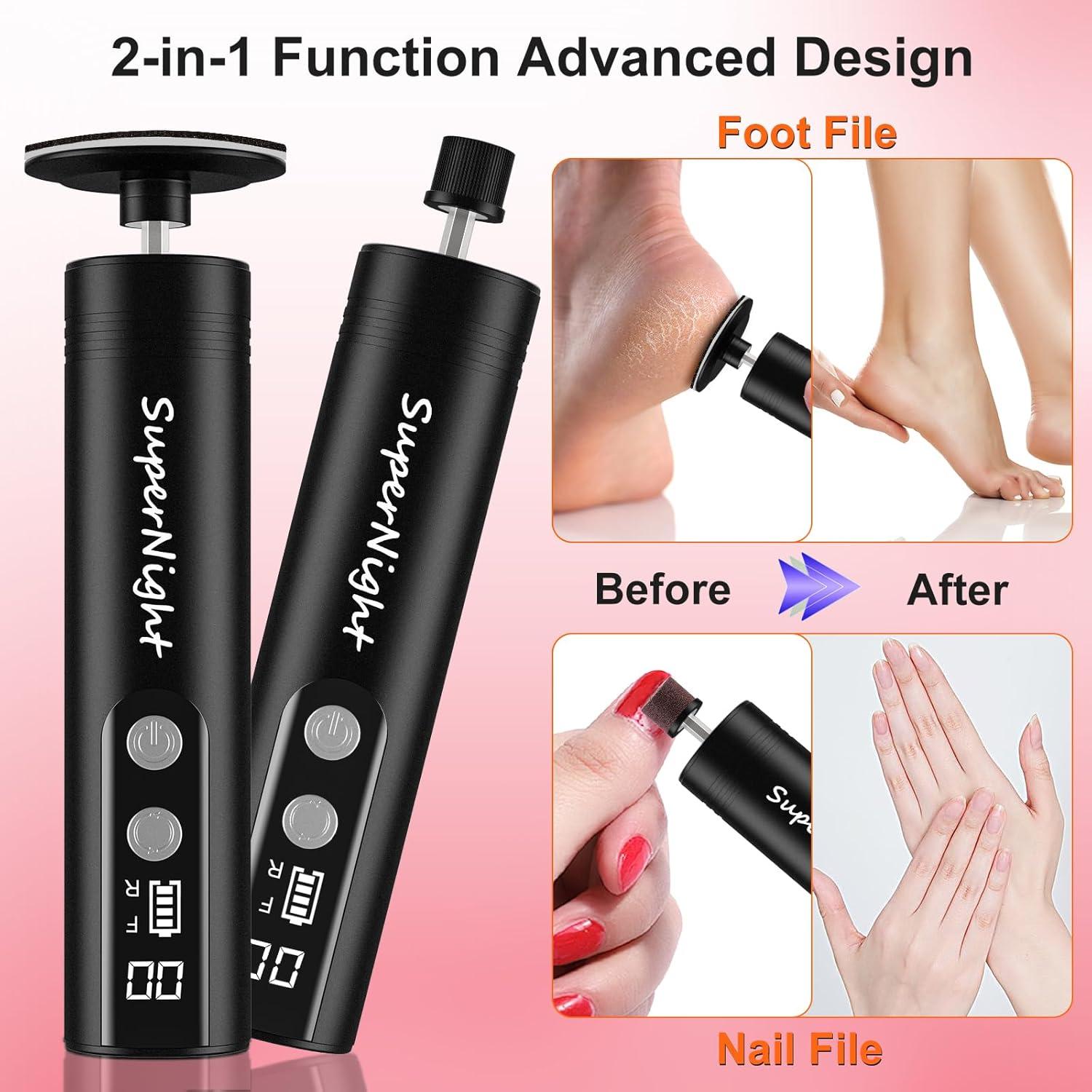 Removedor de Callos Eléctrico 2 en 1 FoShan MN-505 9 Velocidades