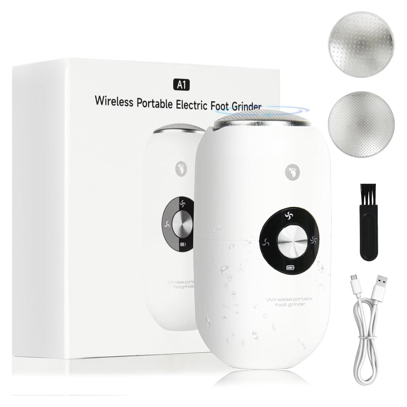 Removedor de Callos Eléctrico NUAOI A1 - 3 Velocidades, 2 Cabezas