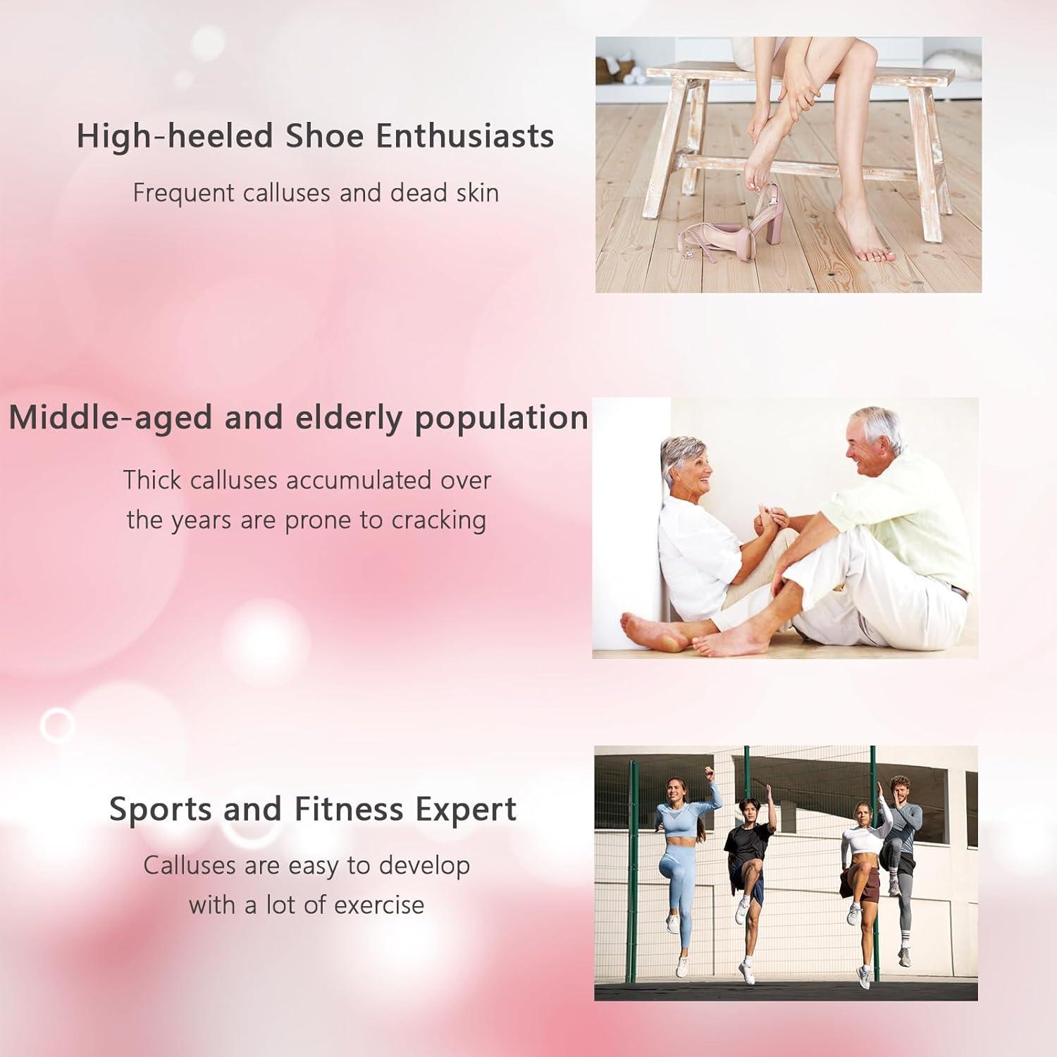 Removedor de Callos Eléctrico Dermave con 60 Discos de Lija