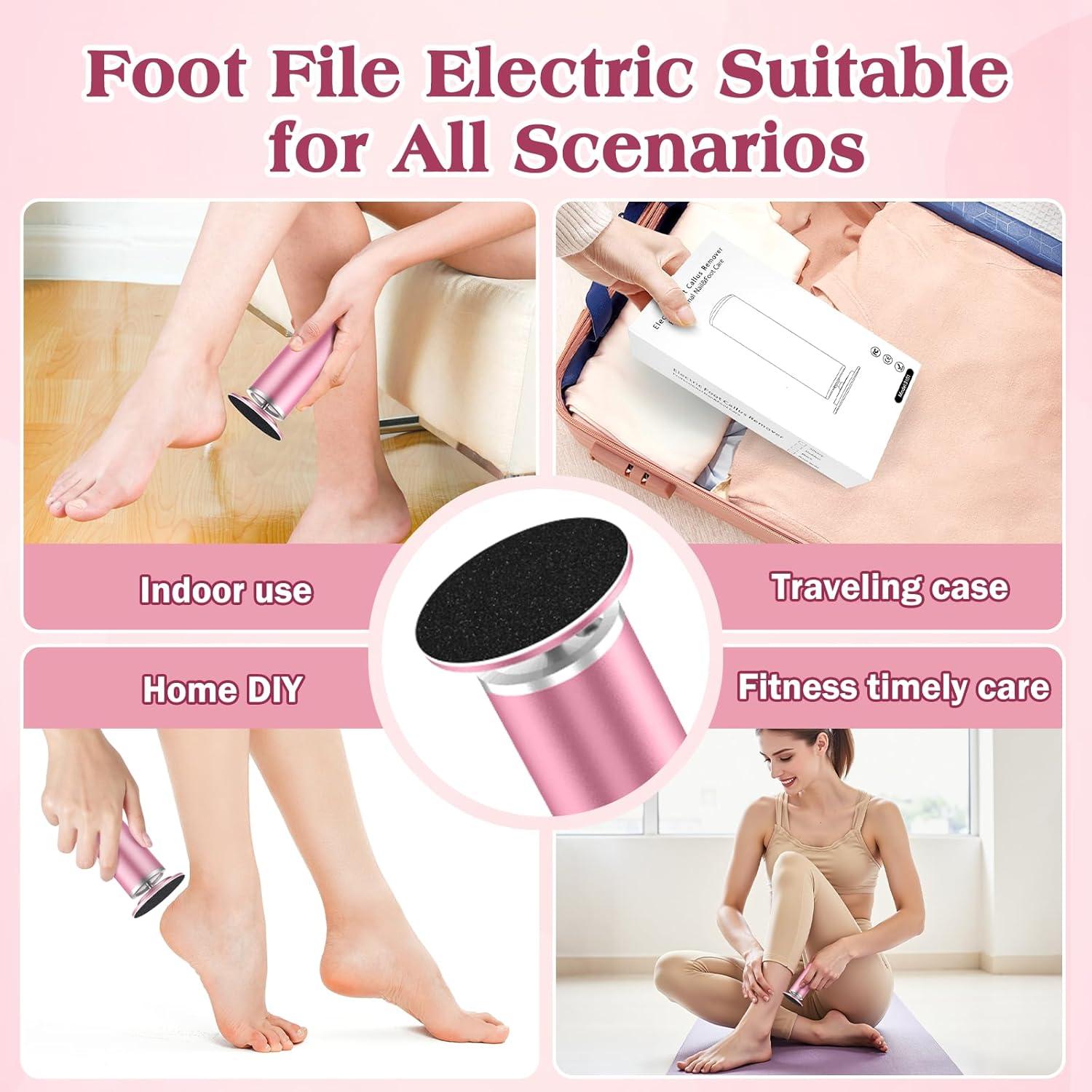 Removedor de Callos Eléctrico Wekashion con 60 Discos de Lija