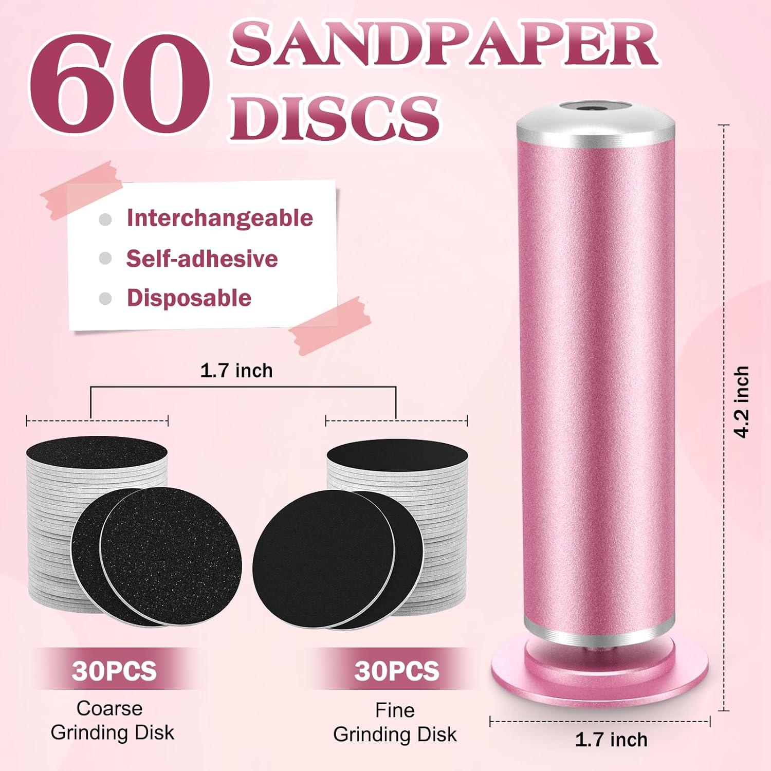 Removedor de Callos Eléctrico Wekashion con 60 Discos de Lija