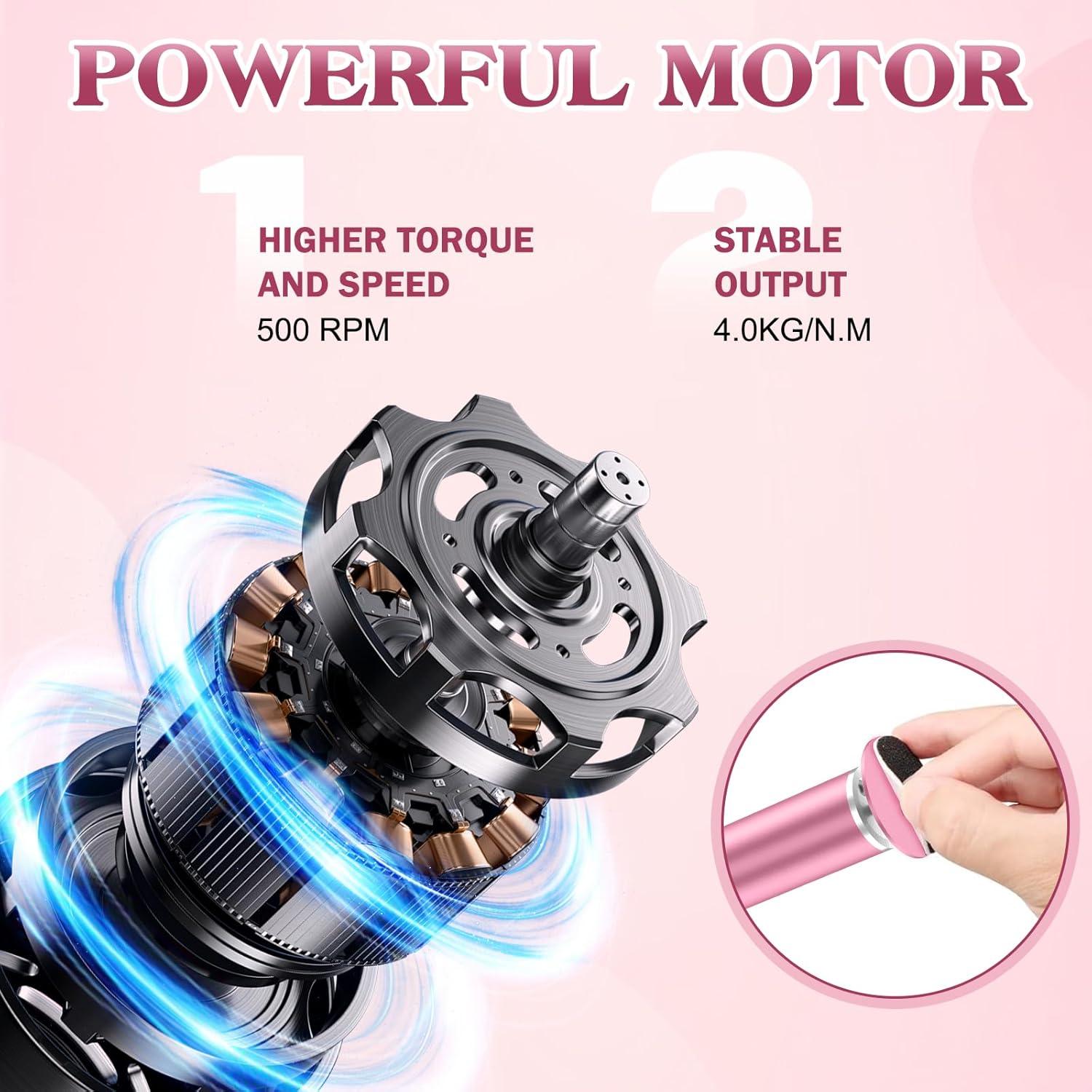 Removedor de Callos Eléctrico Wekashion con 60 Discos de Lija