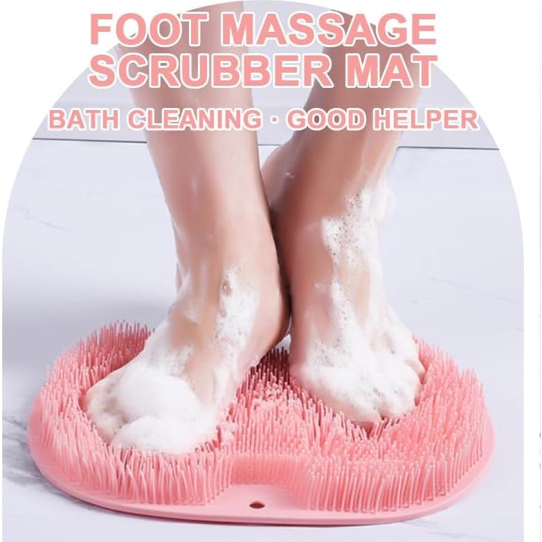 2PACK Alfombrilla Exfoliante para Pies VREOM con Ventosas 23x30cm