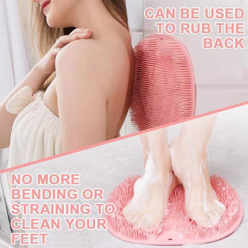 2PACK Alfombrilla Exfoliante para Pies VREOM con Ventosas 23x30cm