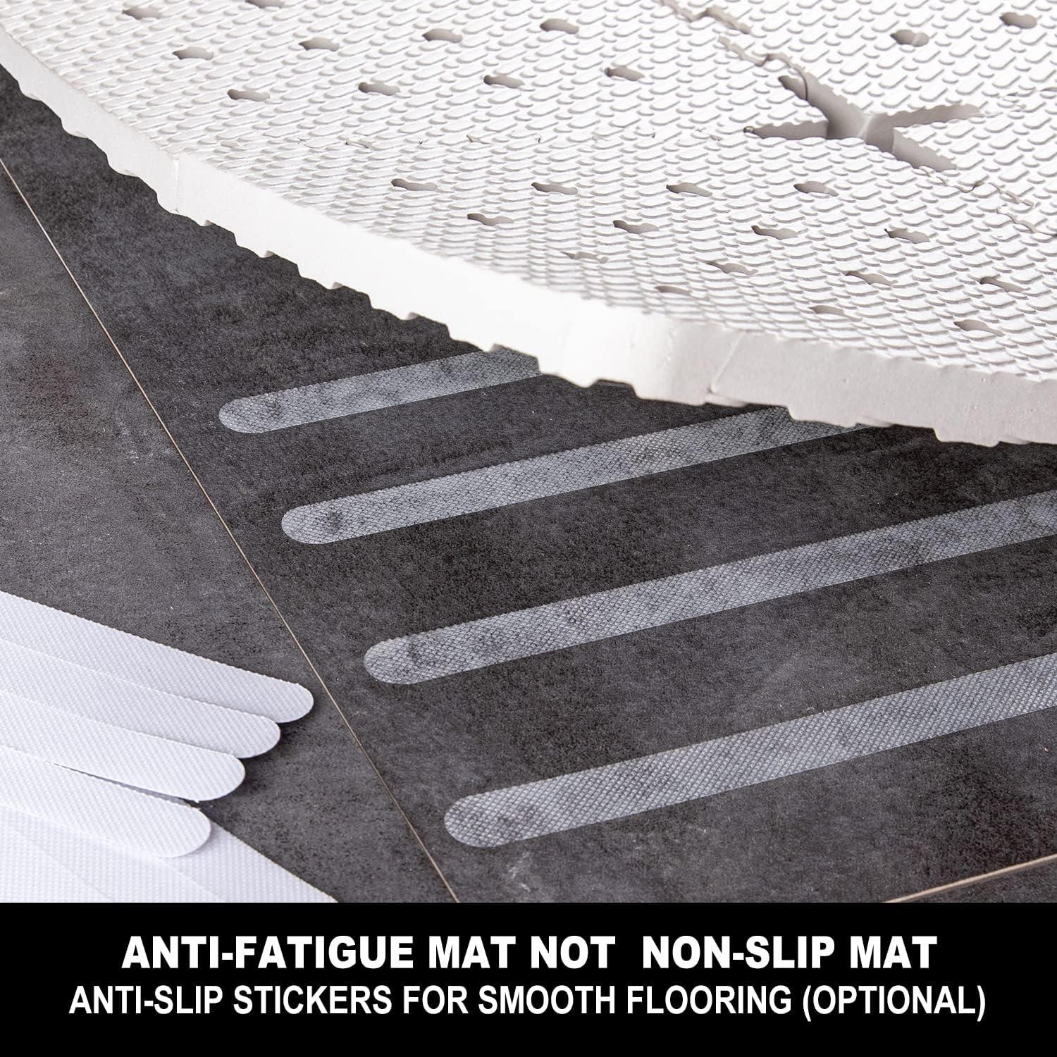 Alfombrilla Antifatiga BOWERBIRD Cuadrada 68.58x68.58cm Crema