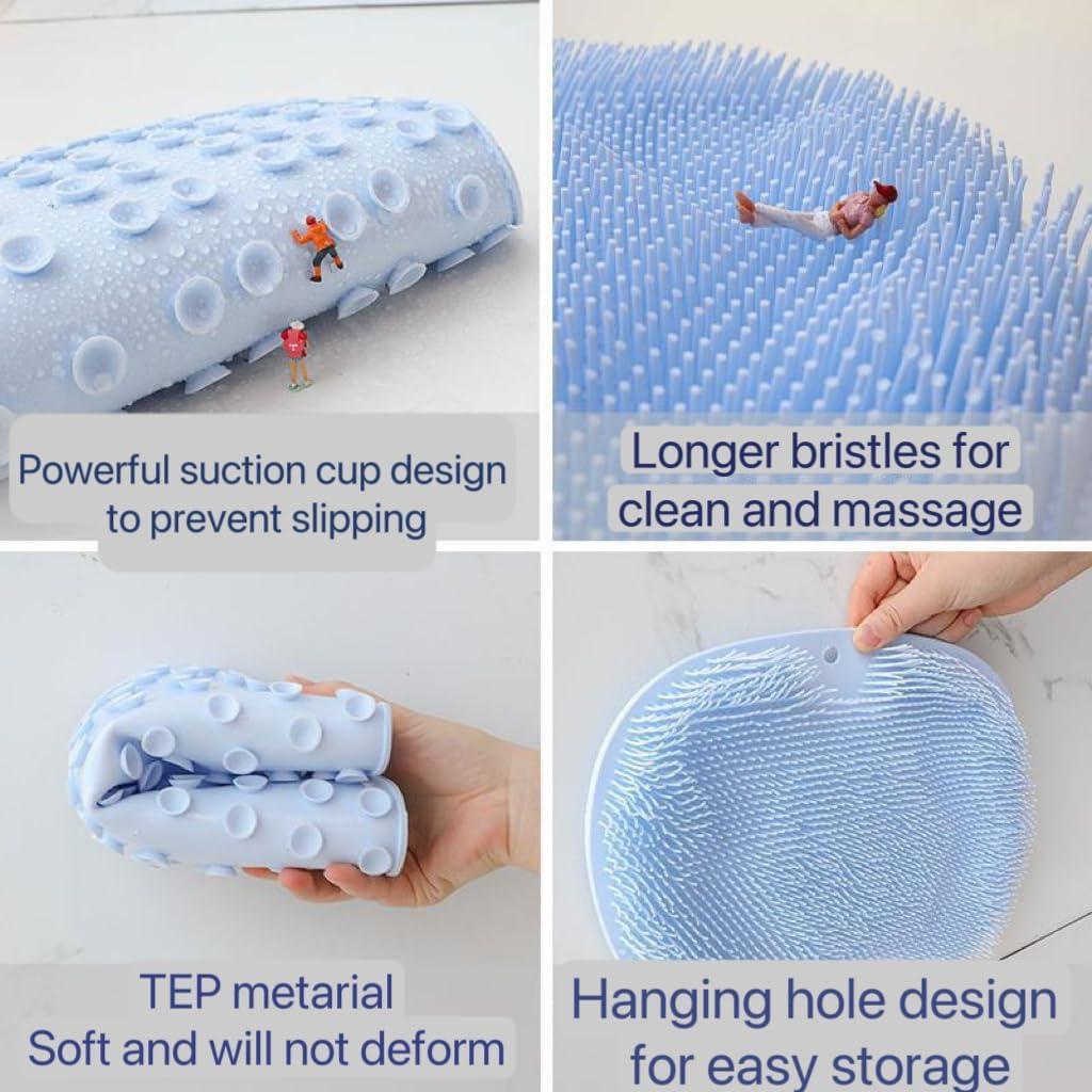 Mats de Ducha para Pies Dr. Bunny 2 Piezas Masaje 30x25cm