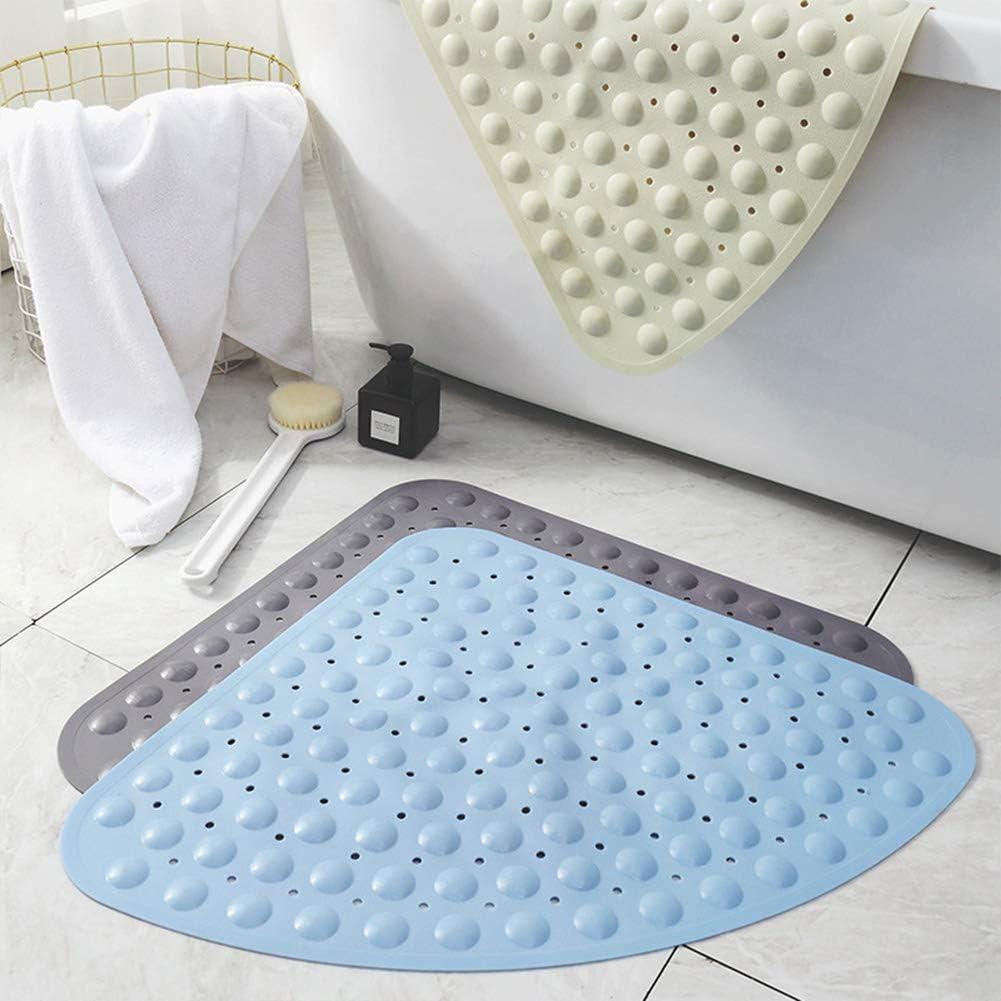 Alfombrilla de Baño Antideslizante Eanpet 53x53 cm Gris