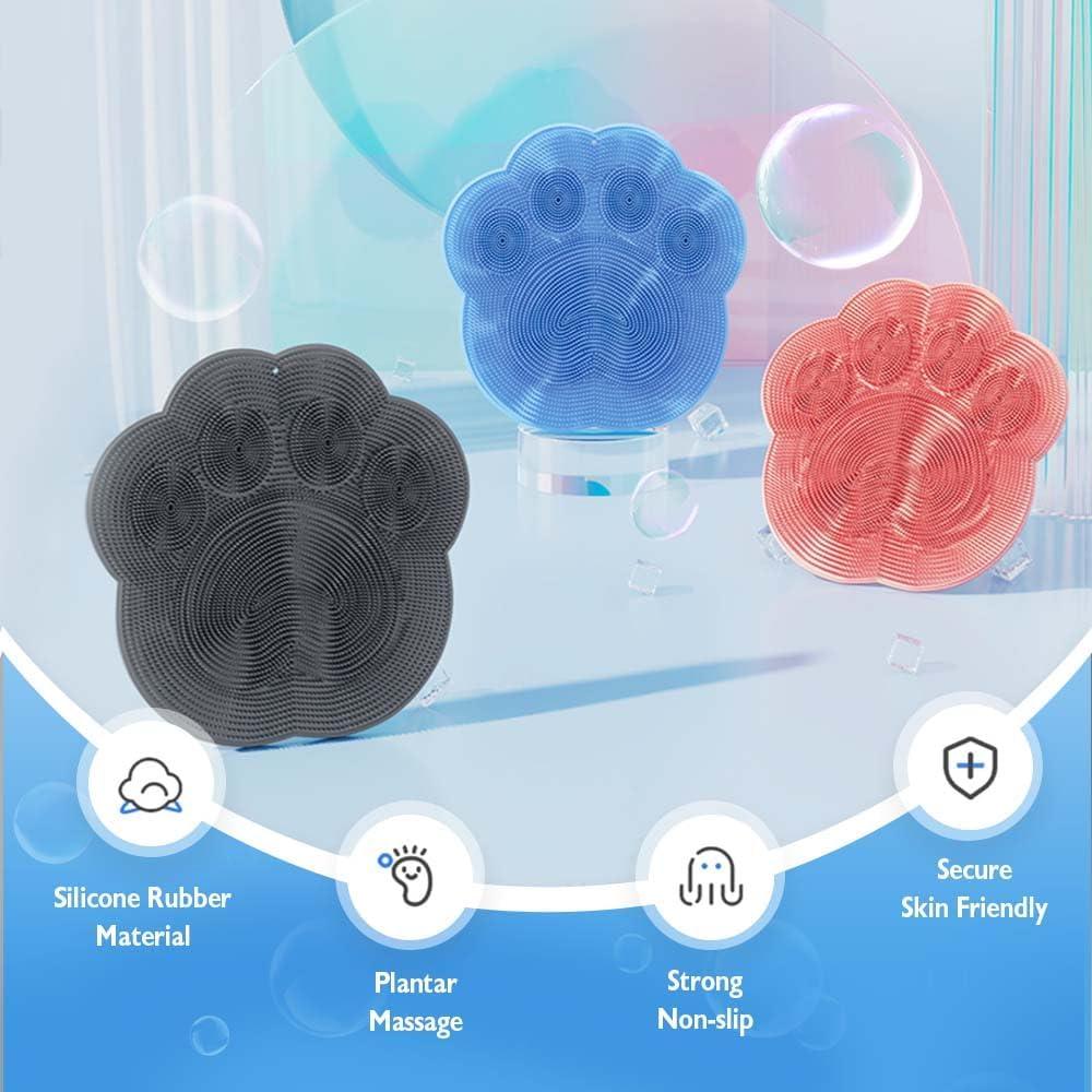 Alfombrilla de Exfoliación para Pies y Espalda HOAIME 30cm Azul