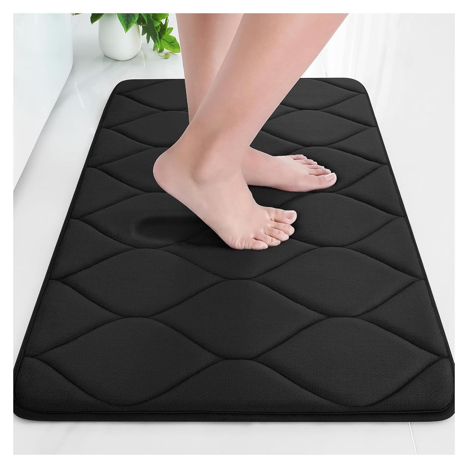 Alfombrilla de Baño Colorxy 61x41cm Espuma Viscoelástica Antideslizante