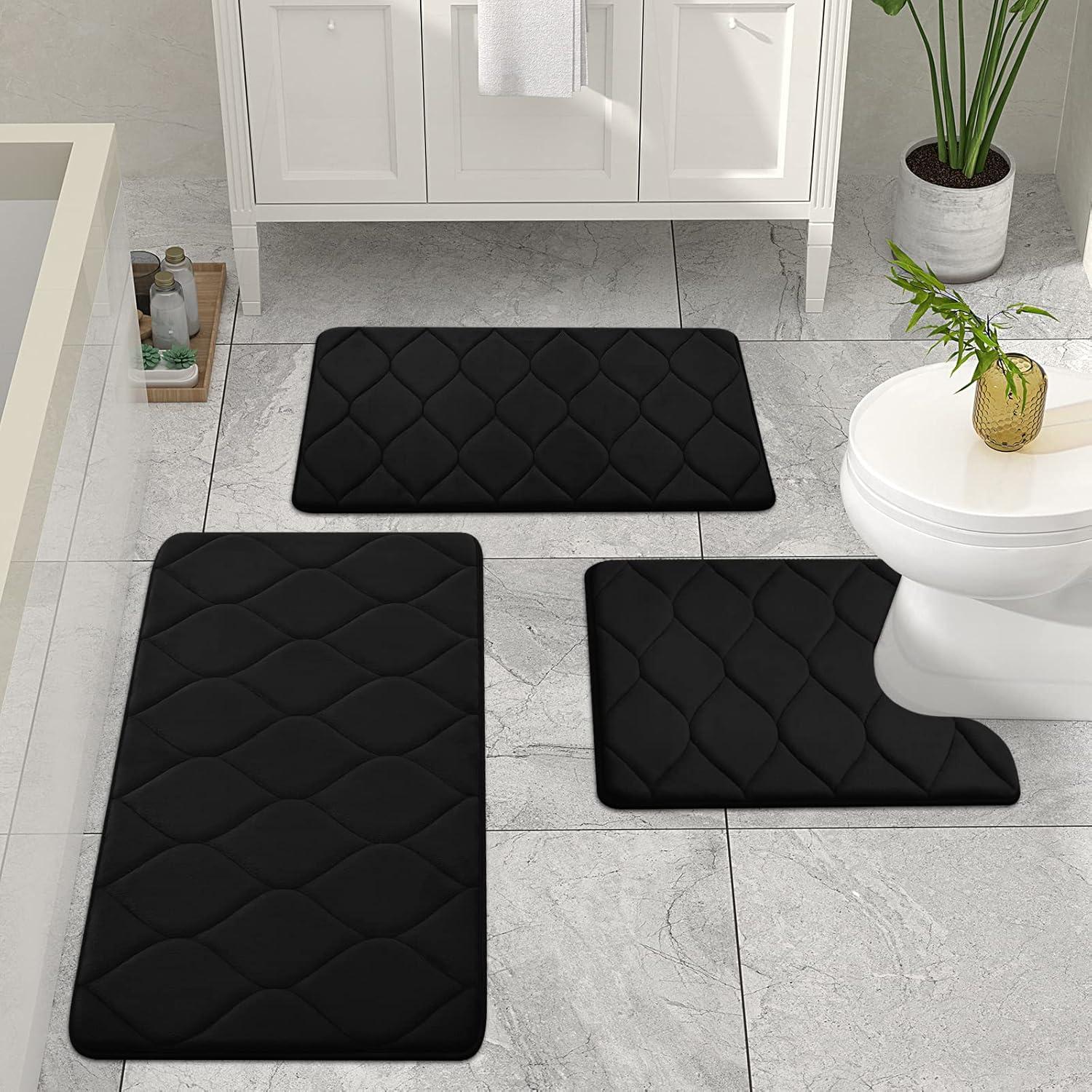 Alfombrilla de Baño Colorxy 61x41cm Espuma Viscoelástica Antideslizante
