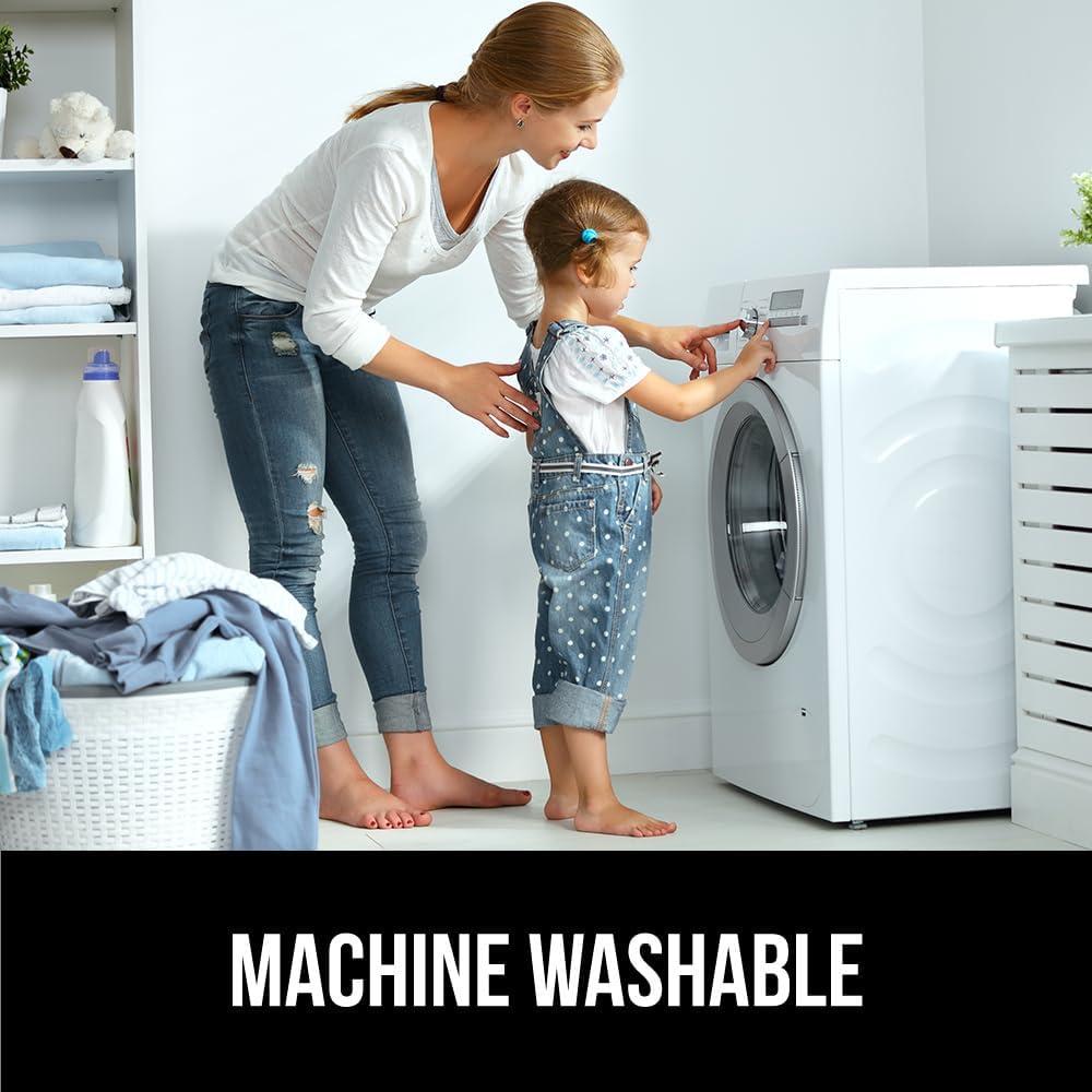 Alfombra de Baño GORILLA GRIP Espuma de Memoria 61x43 cm Gris