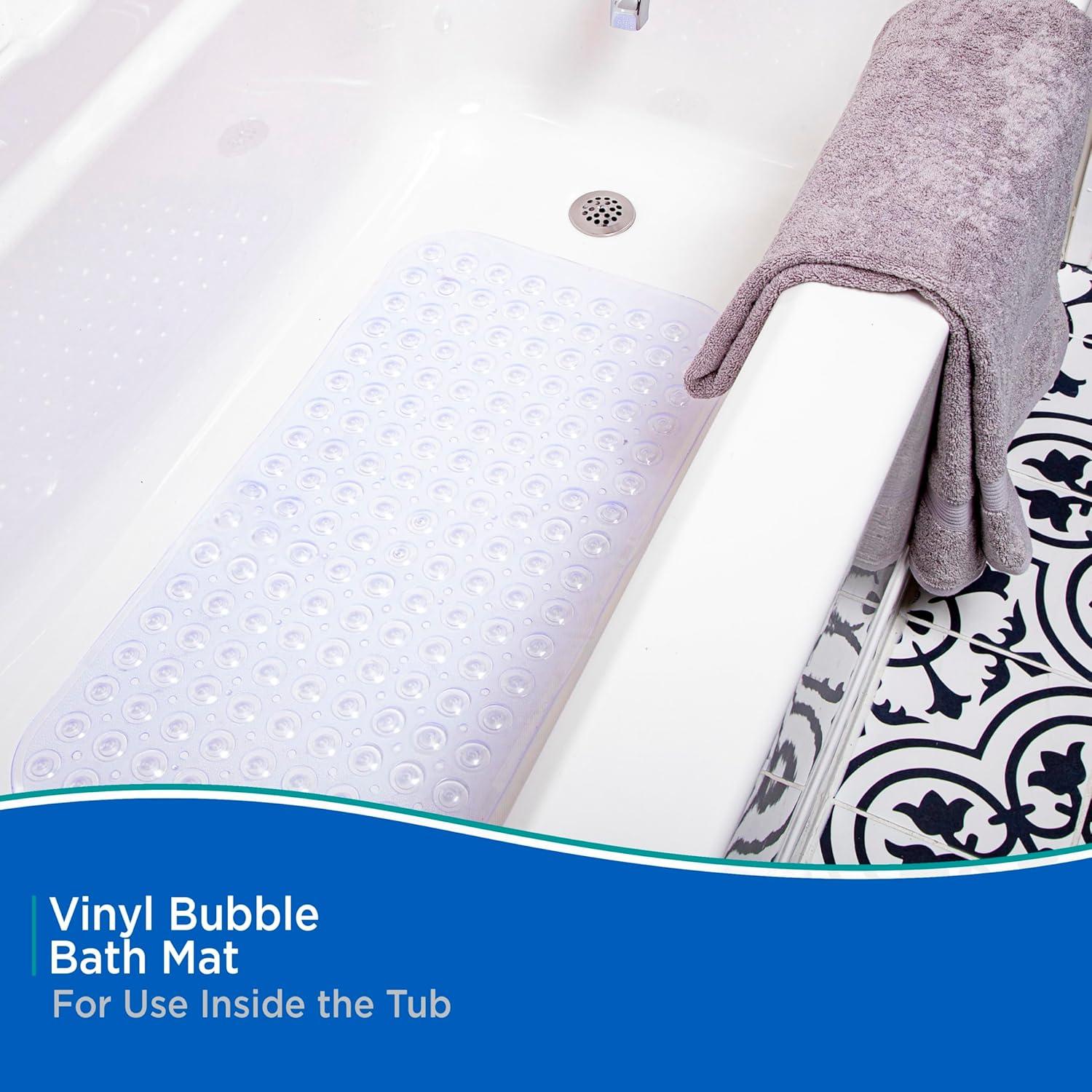 Alfombrilla de Baño Kenney KN61292 Vinilo Transparente 78x39cm