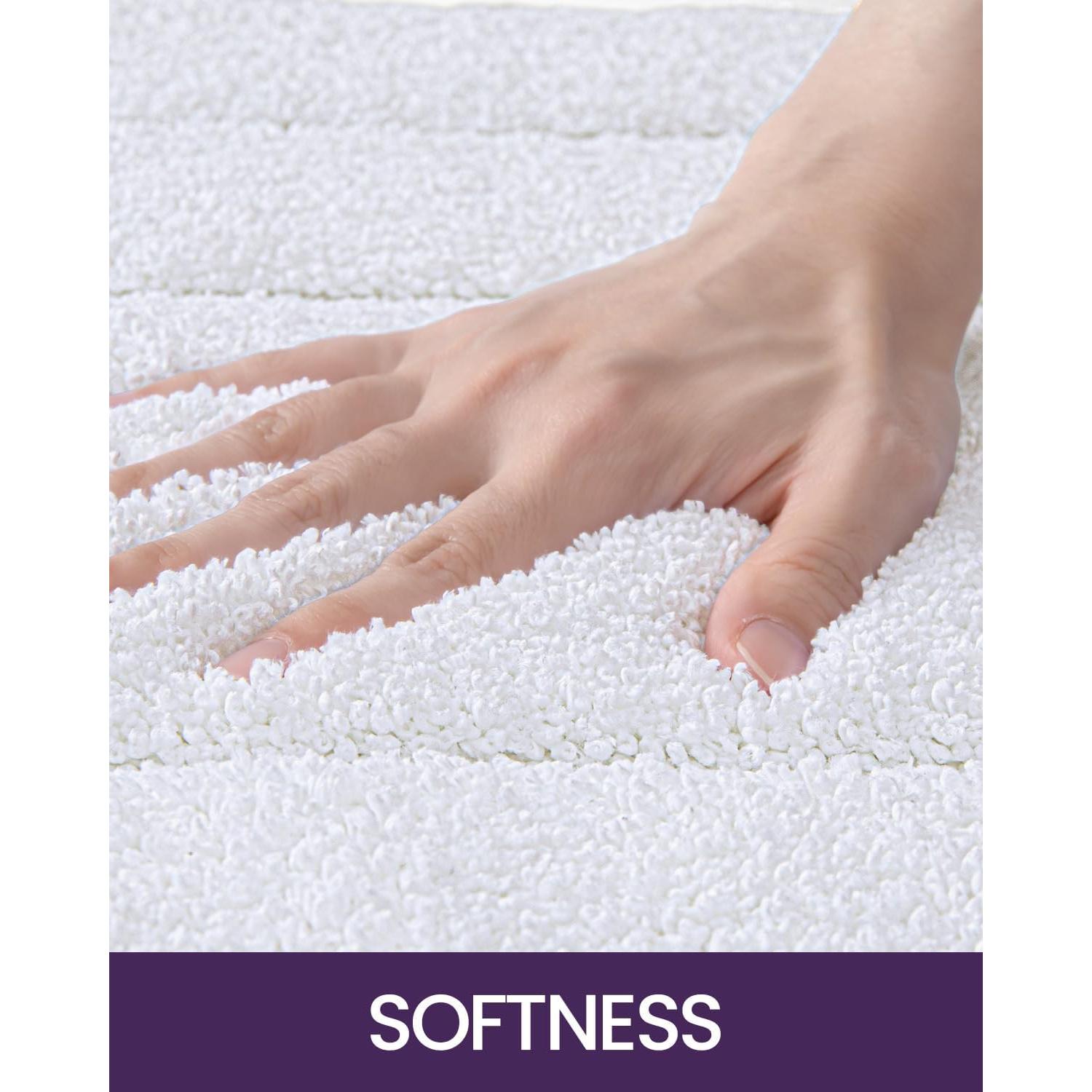 Alfombra de Baño DEXI 61x41 cm Antideslizante Microfibra