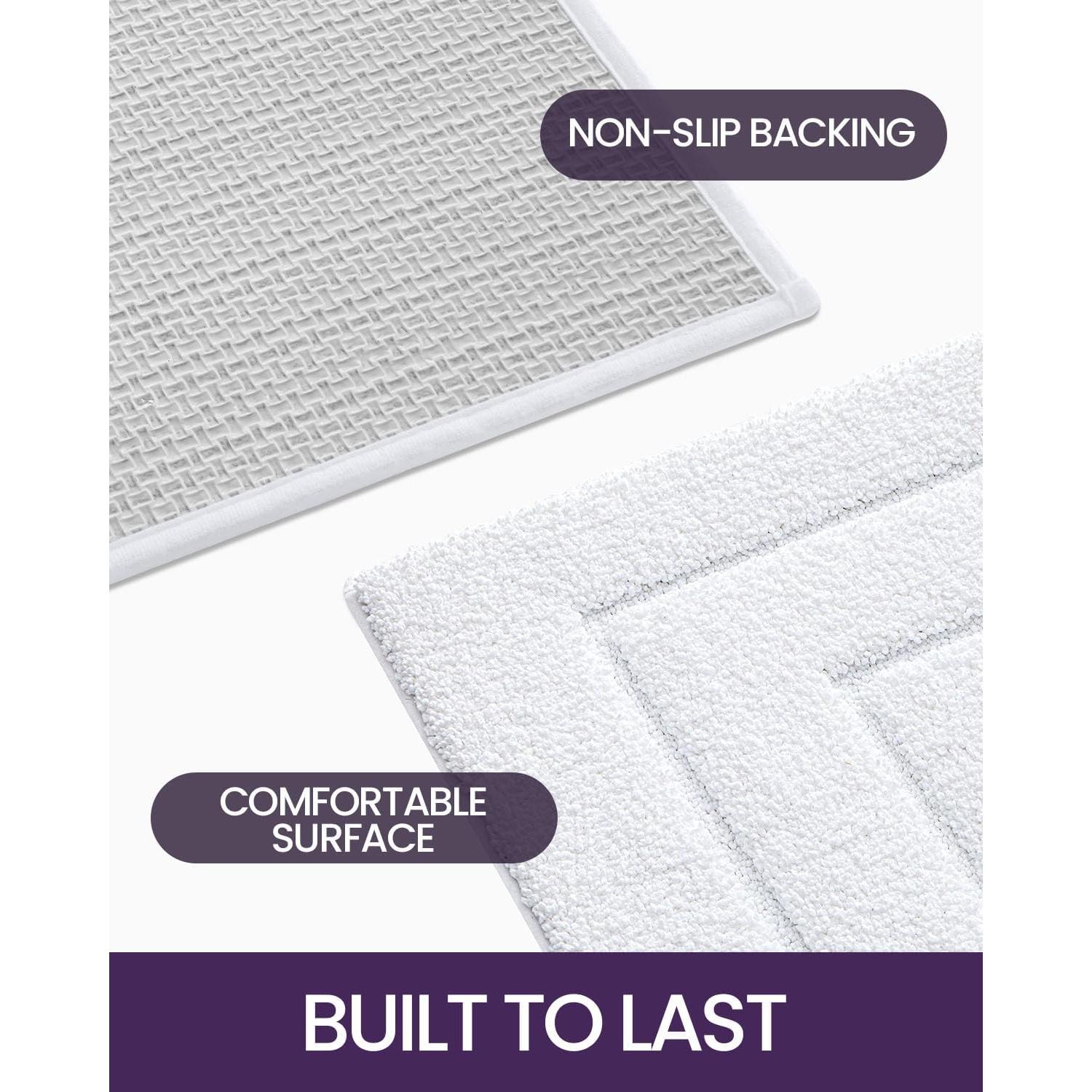 Alfombra de Baño DEXI 61x41 cm Antideslizante Microfibra