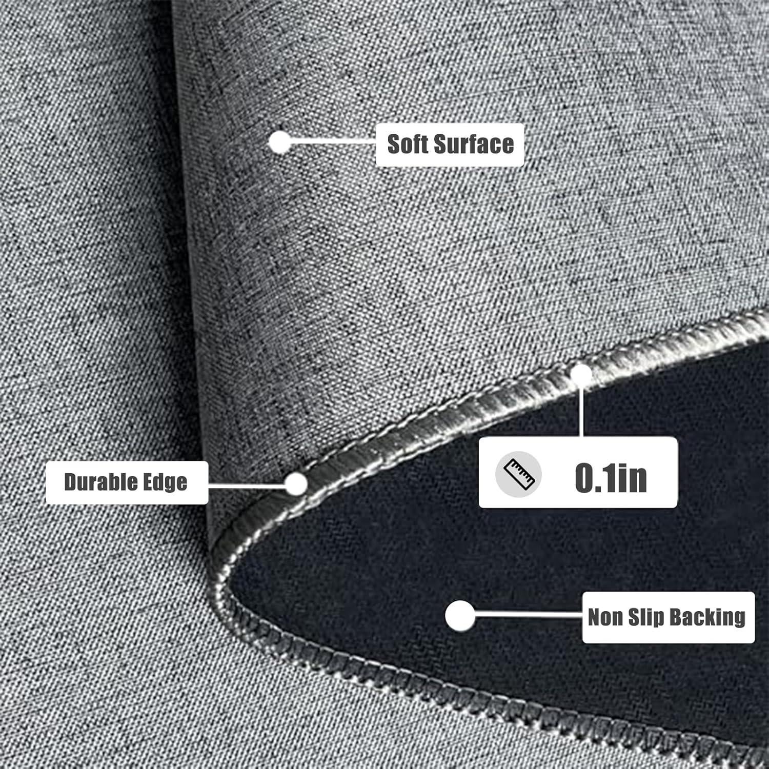 Alfombrilla de Baño Yancorp 40x66cm Antideslizante Gris