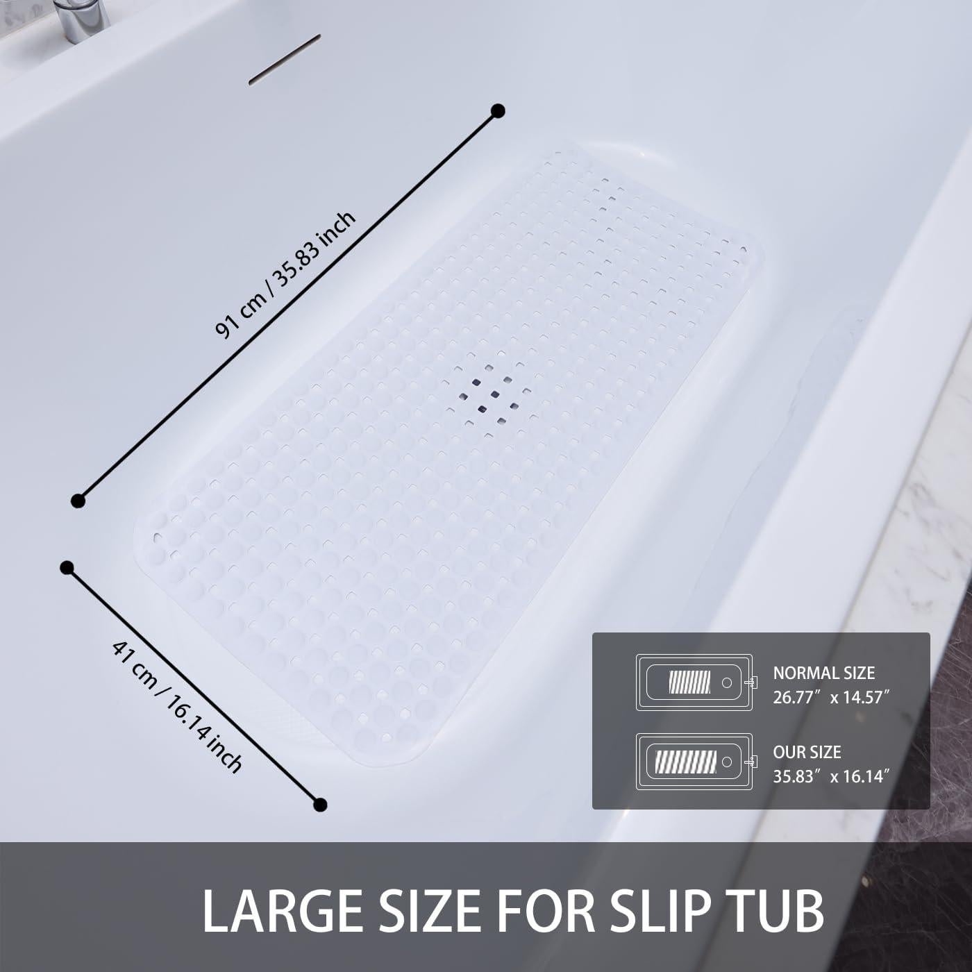 Alfombrilla de Baño Antideslizante SELIBRE 91.4x43.2 cm TPR