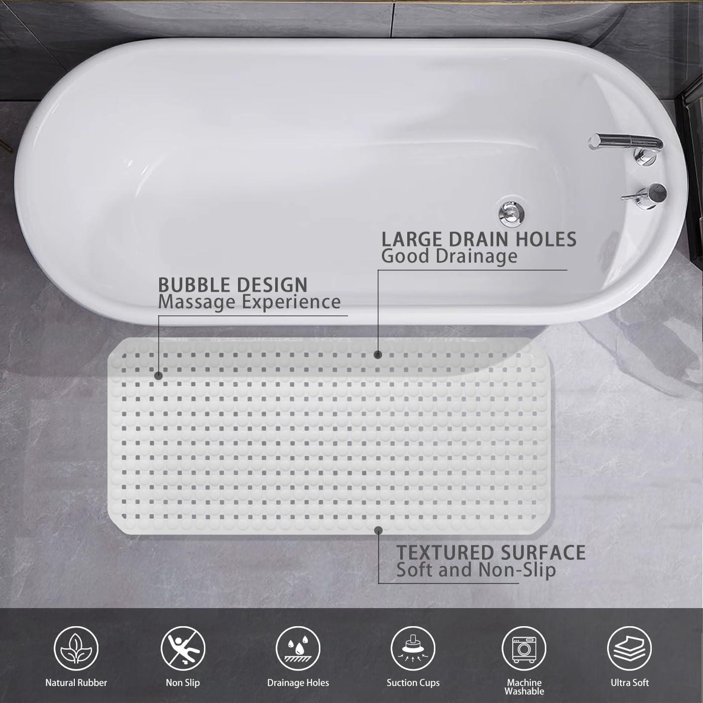 Alfombrilla de Baño Antideslizante SELIBRE 91.4x43.2 cm TPR