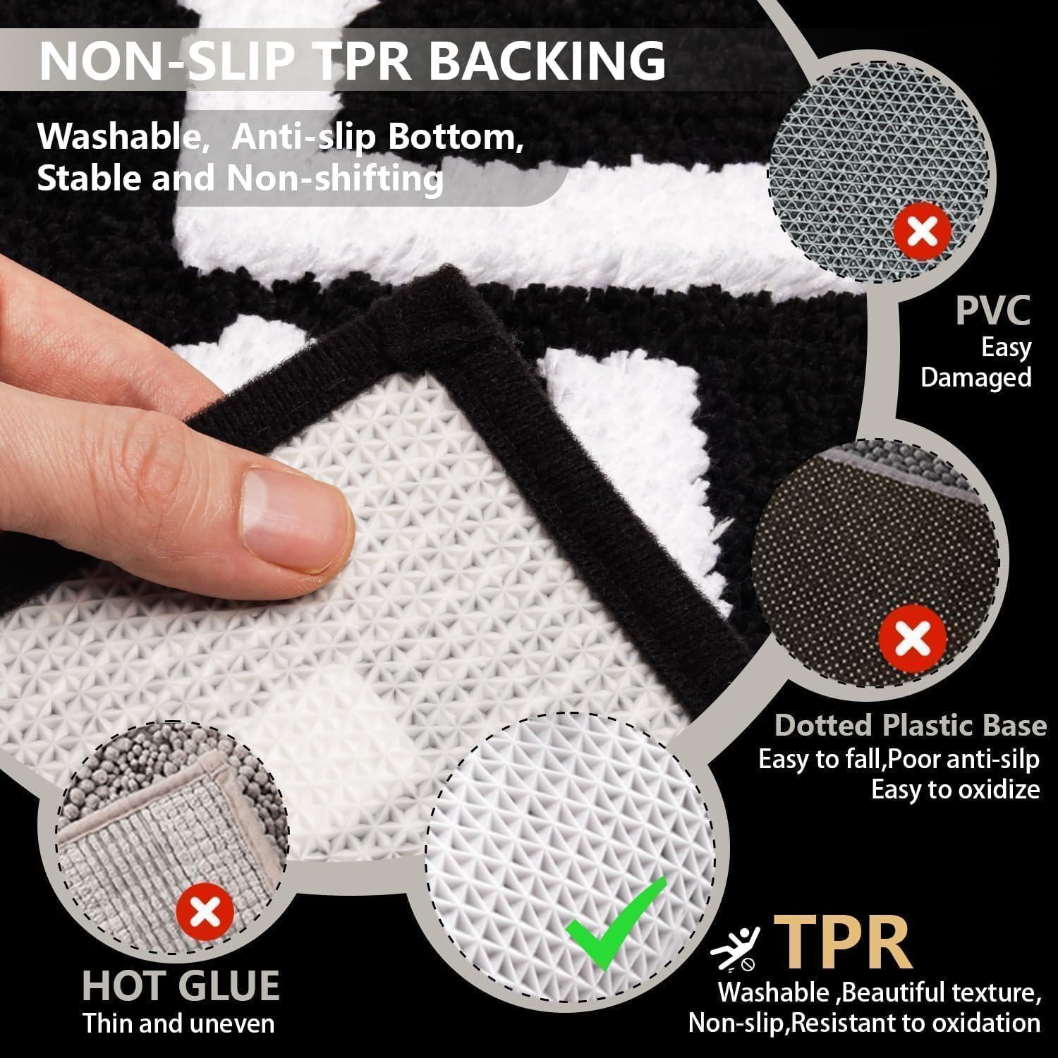 Alfombra de Baño KOEXM Get Naked 40x60 cm Antideslizante