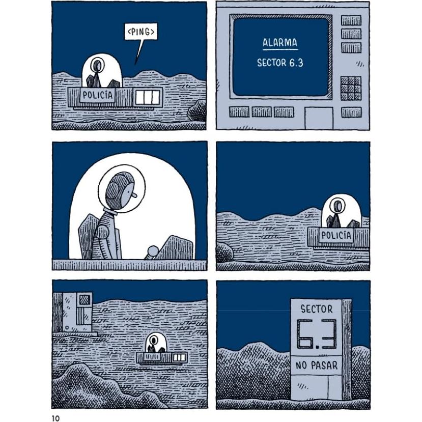 Un policía en la luna (Spanish Edition)