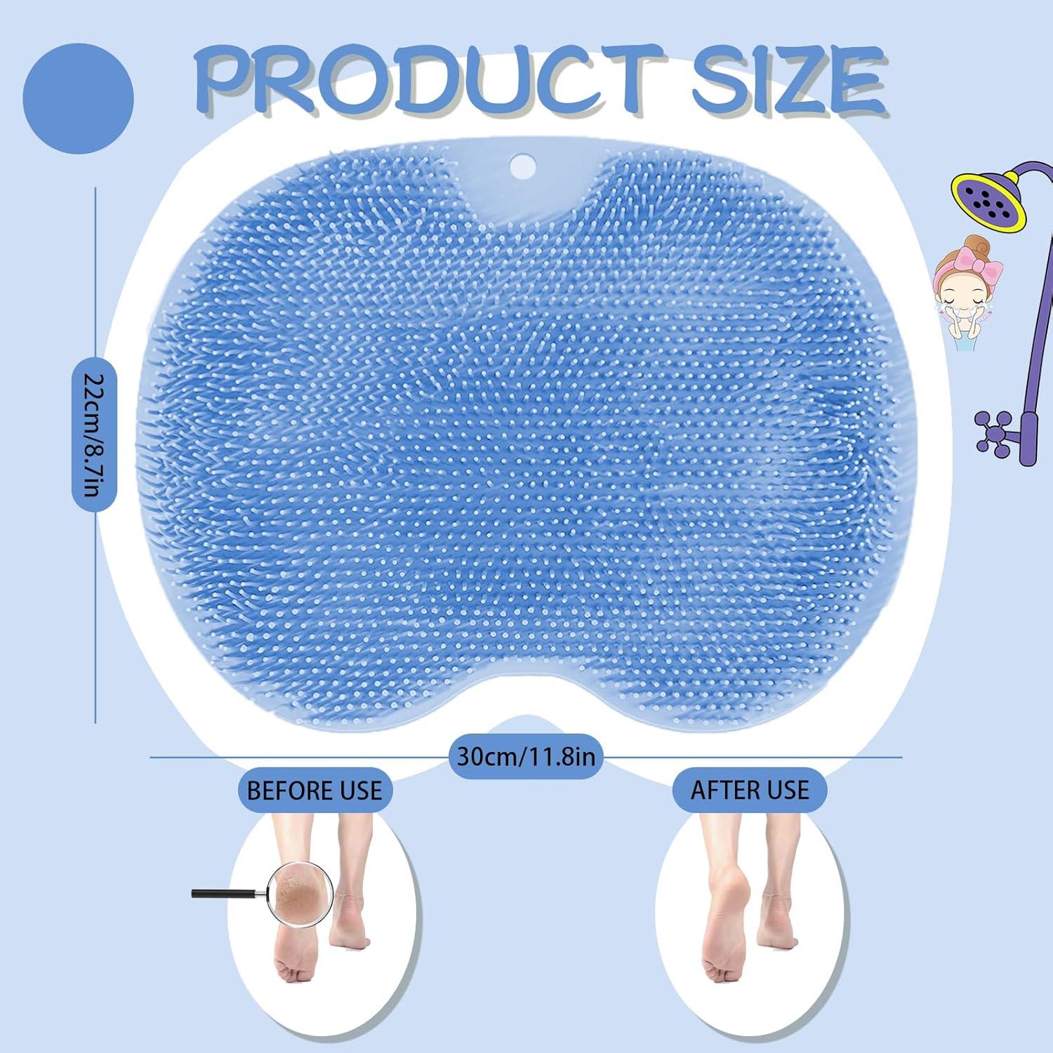 Exfoliador de pies y espalda SHBLOMK con ventosas antideslizantes