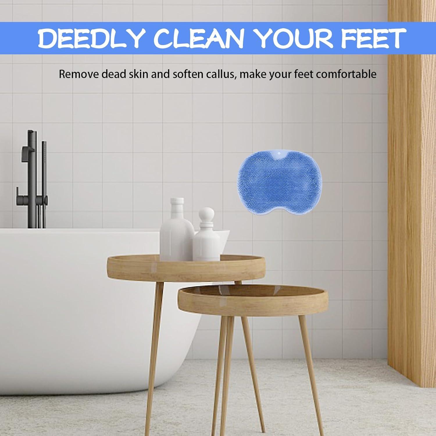 Exfoliador de pies y espalda SHBLOMK con ventosas antideslizantes