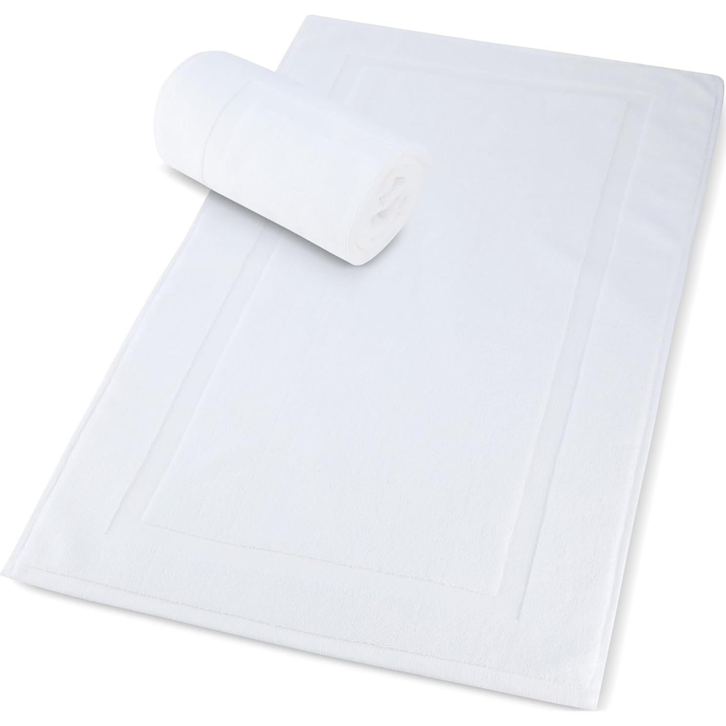 Alfombrillas de baño BolBom 50.8x76.2 cm 100% algodón 2 unidades