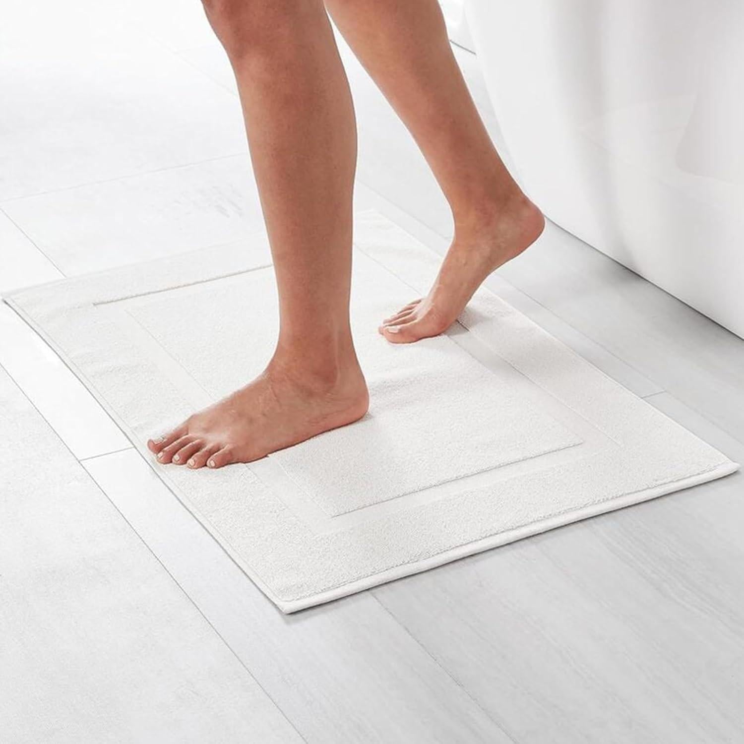 Alfombrillas de baño BolBom 50.8x76.2 cm 100% algodón 2 unidades