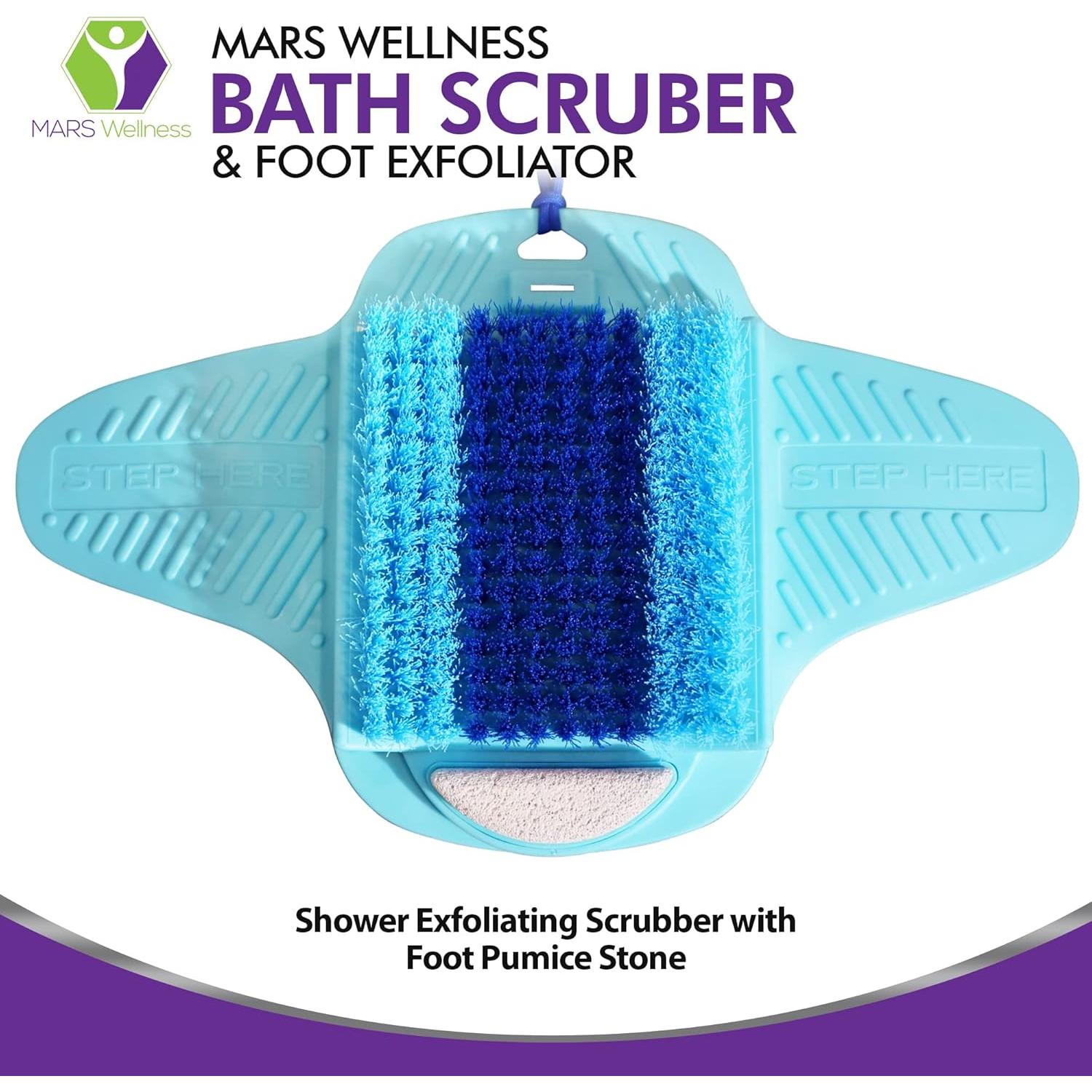 Cepillo para Pies Mars Wellness - Exfoliante con Piedra Pómez