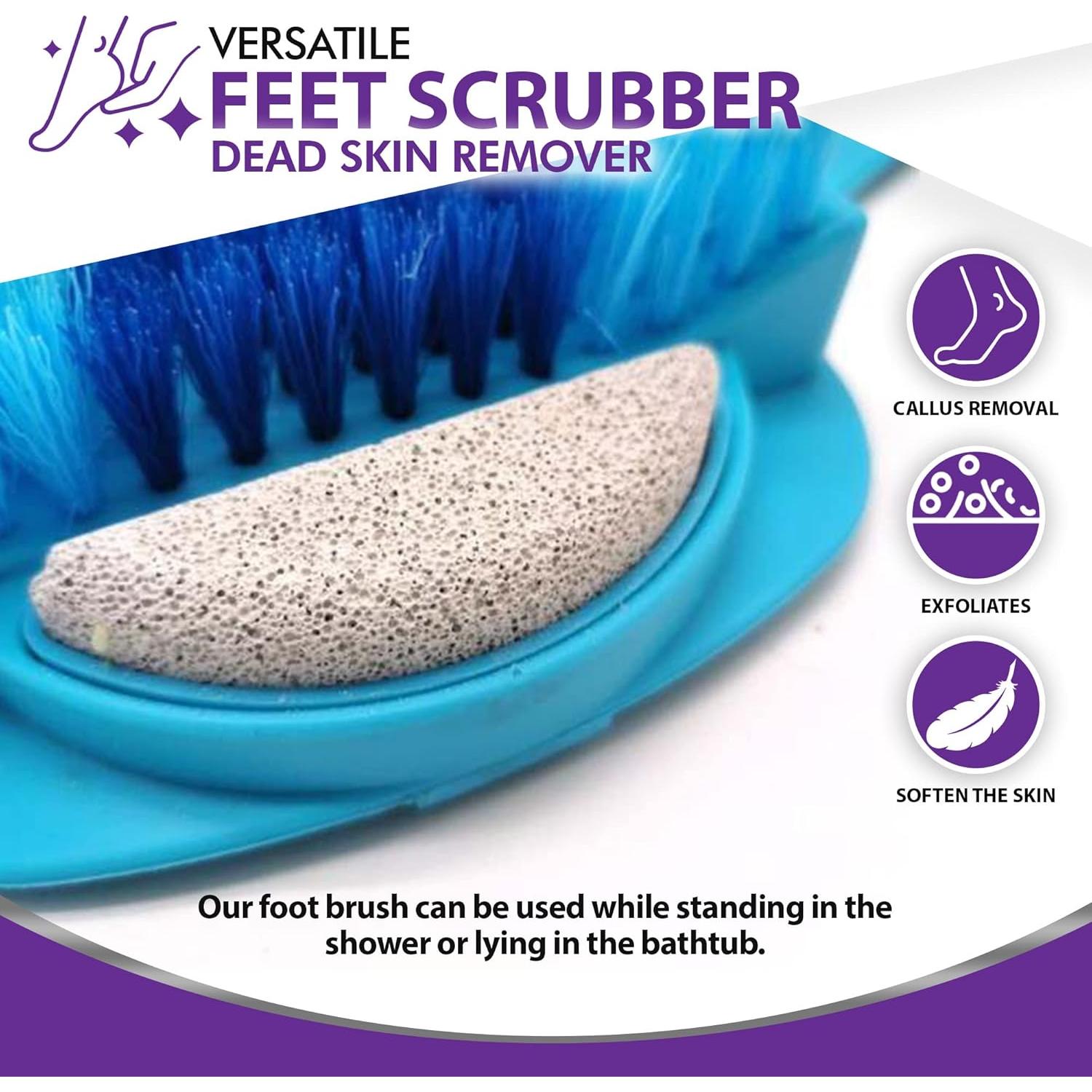 Cepillo para Pies Mars Wellness - Exfoliante con Piedra Pómez