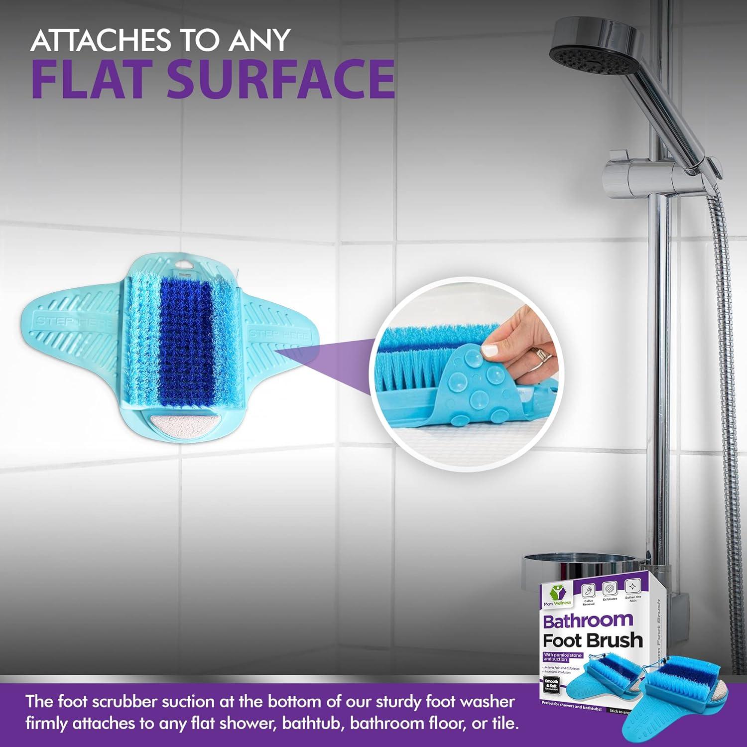 Cepillo para Pies Mars Wellness - Exfoliante con Piedra Pómez