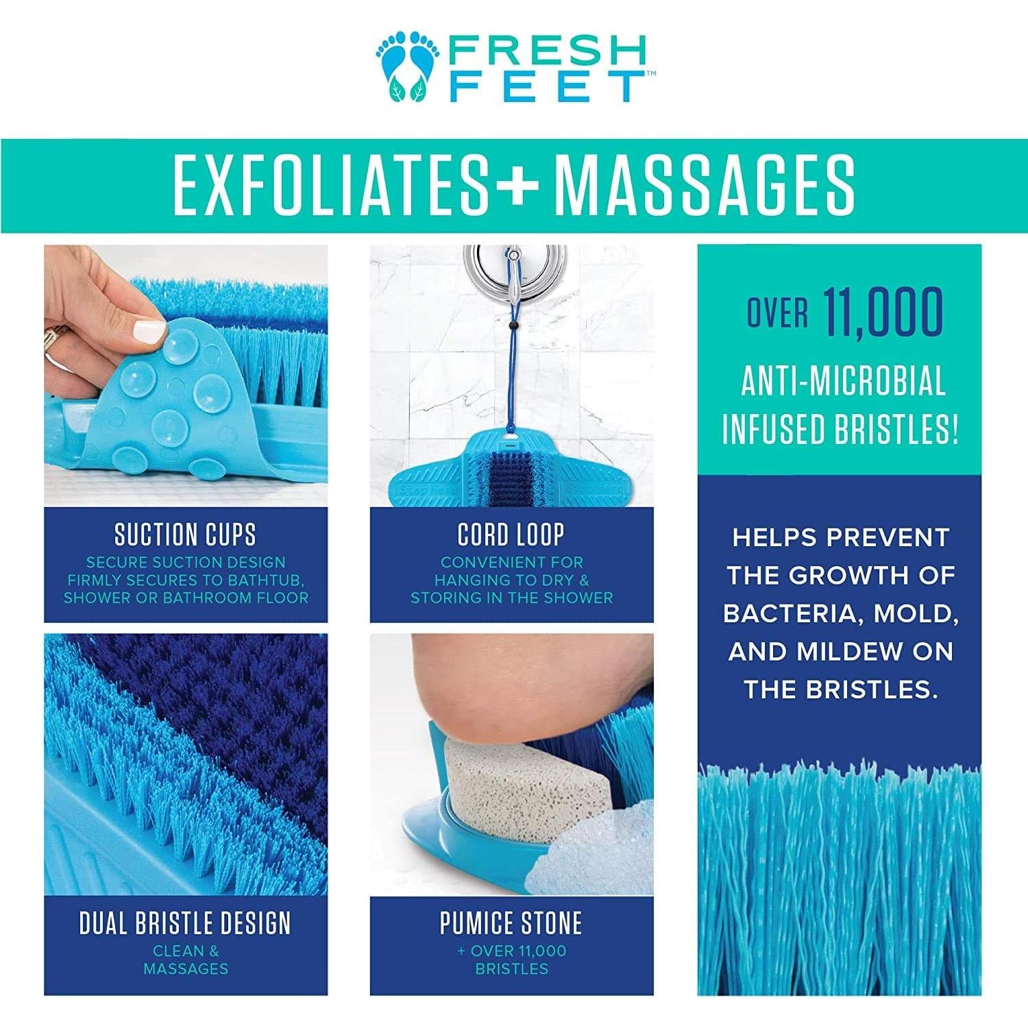 Limpiador de Pies Pies Frescos con Piedra Pómez - Spa en Casa