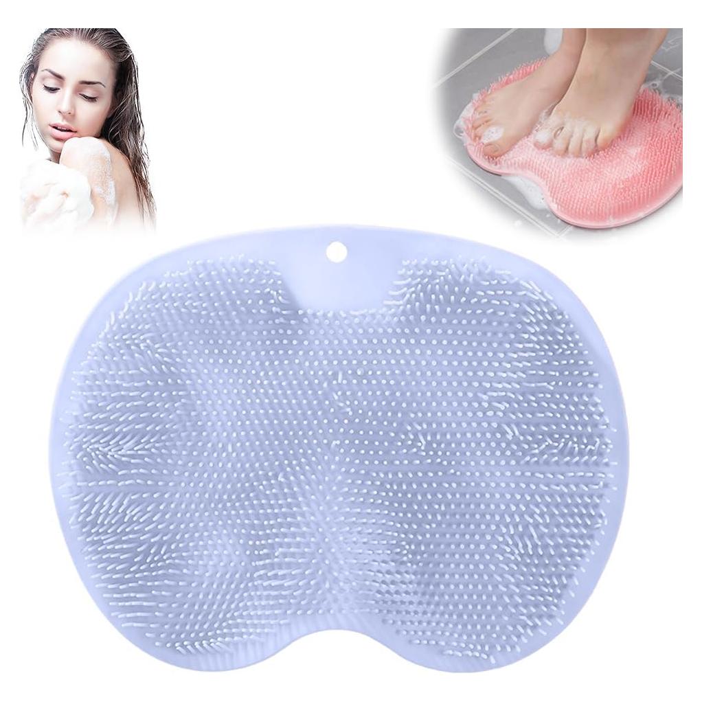 Alfombrilla de Masaje para Pies y Espalda HOAIME Azul 30x22cm