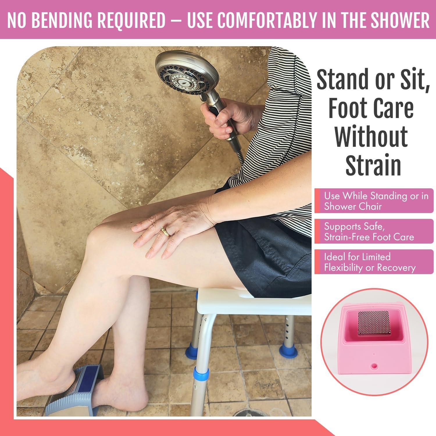 Exfoliador de Pies 3 en 1 Wonex Rosa - Removedor de Callos