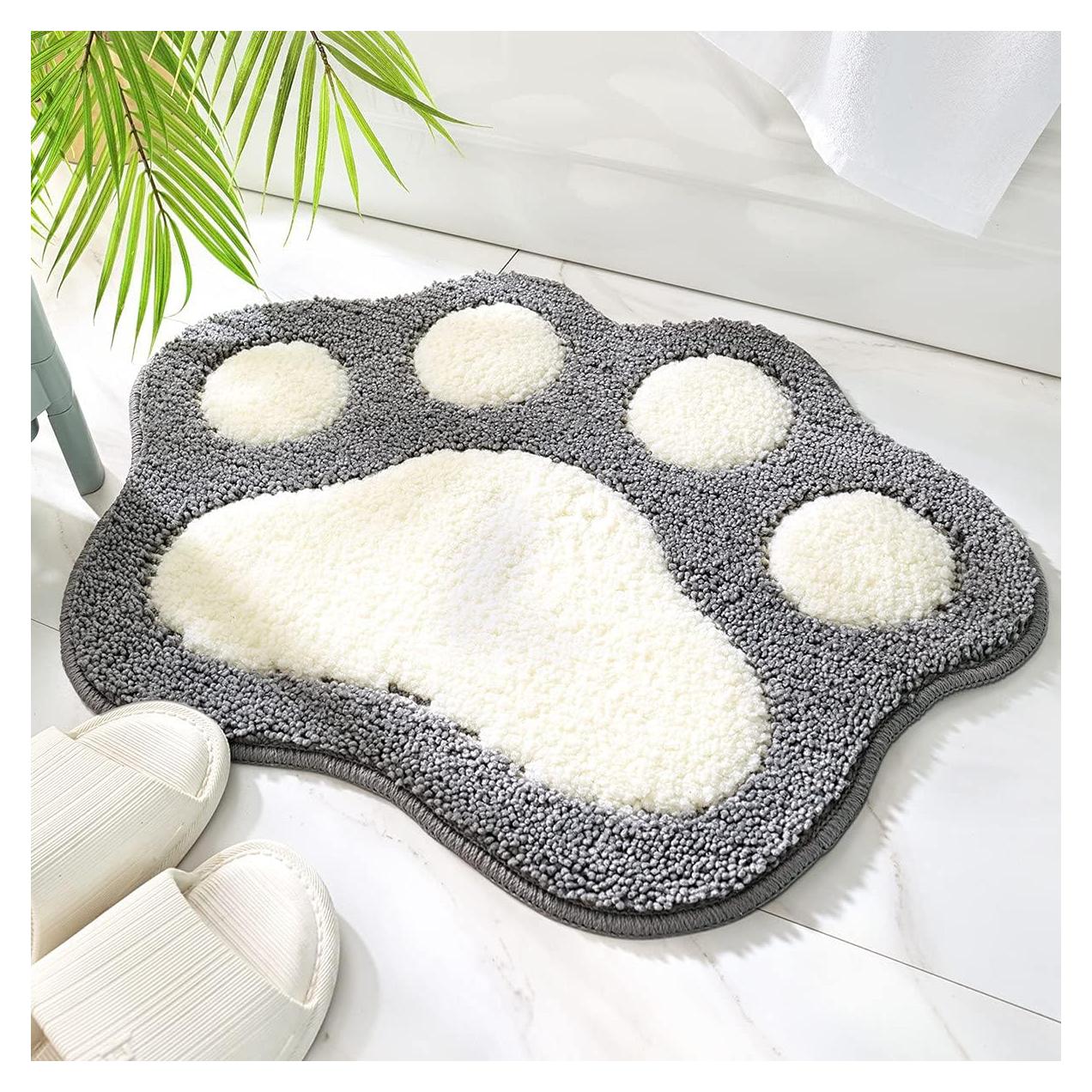 Alfombra de Baño Antideslizante Molesun Gris 43x58 cm