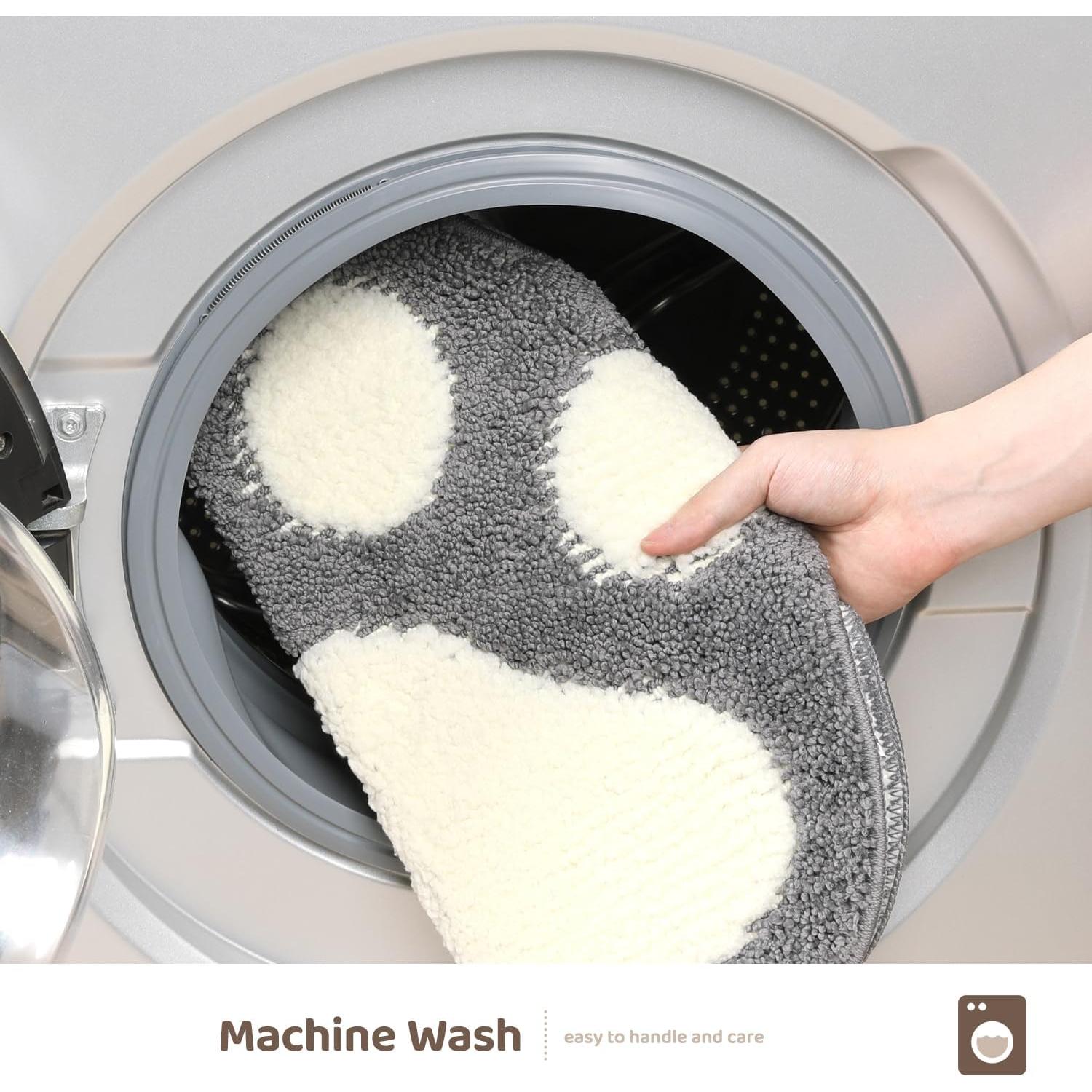 Alfombra de Baño Antideslizante Molesun Gris 43x58 cm