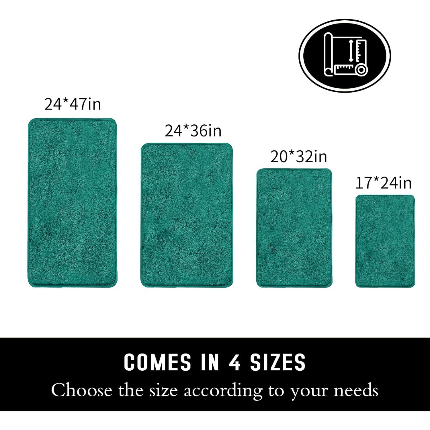 Alfombra de Baño MATENGZIG Microfibra 40x60 cm Antideslizante