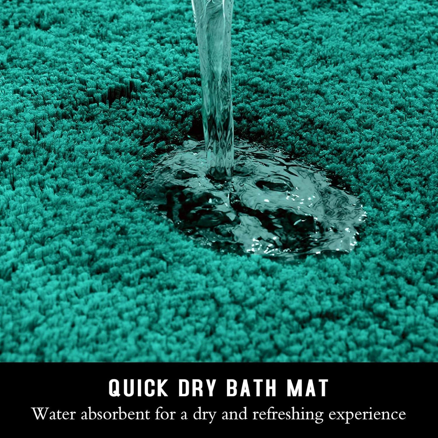 Alfombra de Baño MATENGZIG Microfibra 40x60 cm Antideslizante