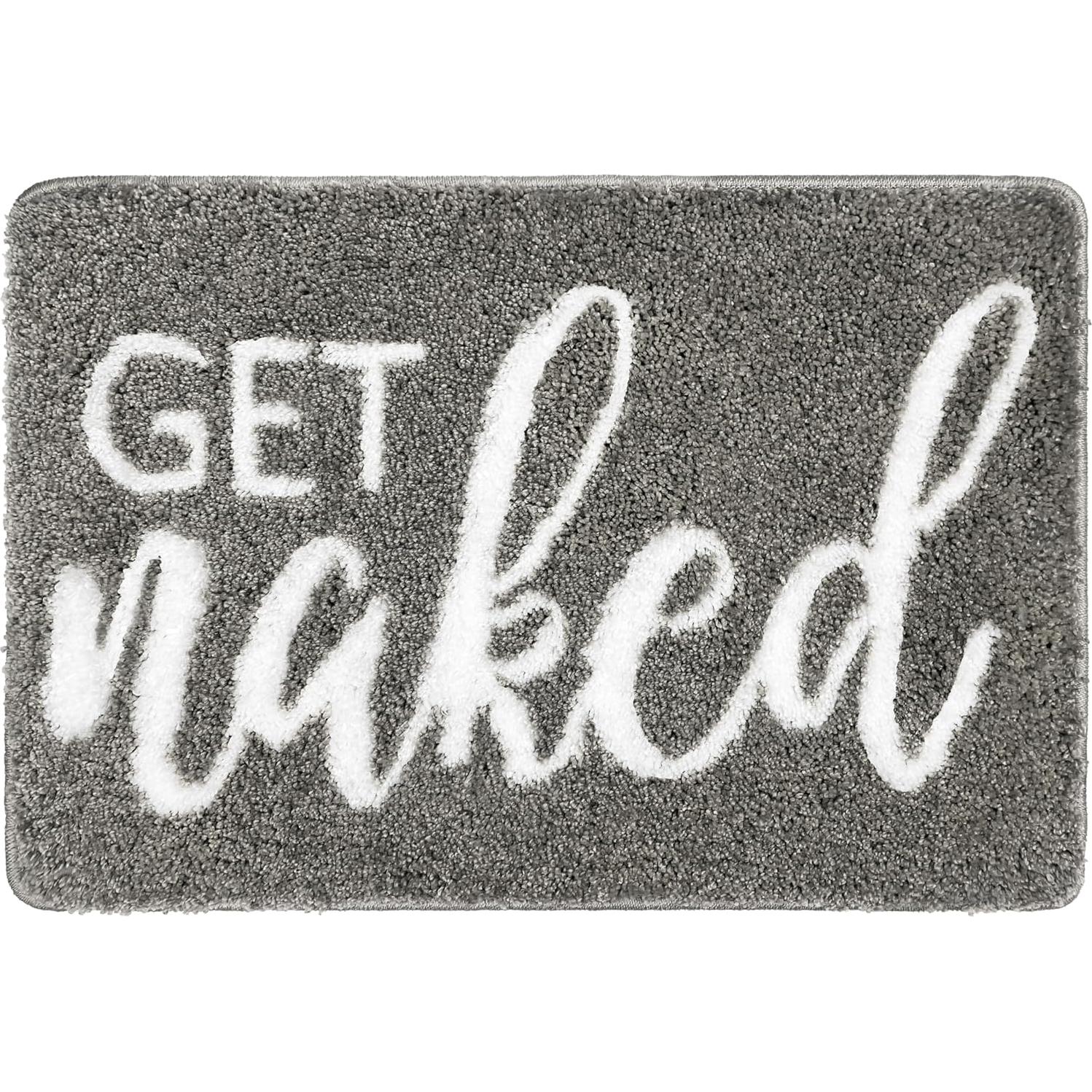 Alfombra de Baño Antideslizante Homantic 40x60 cm Gris