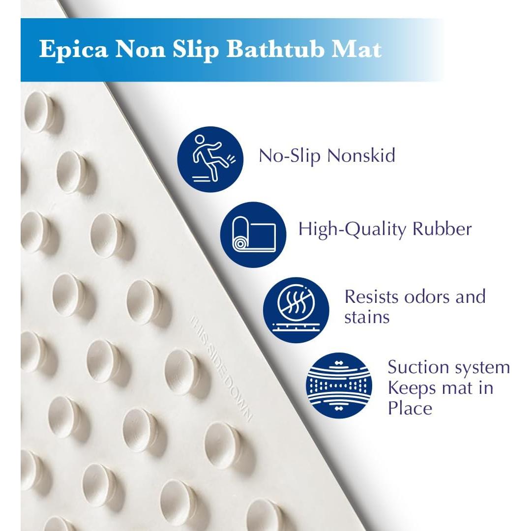 Alfombrilla Antideslizante Epica para Baño 71.1x40.6 cm