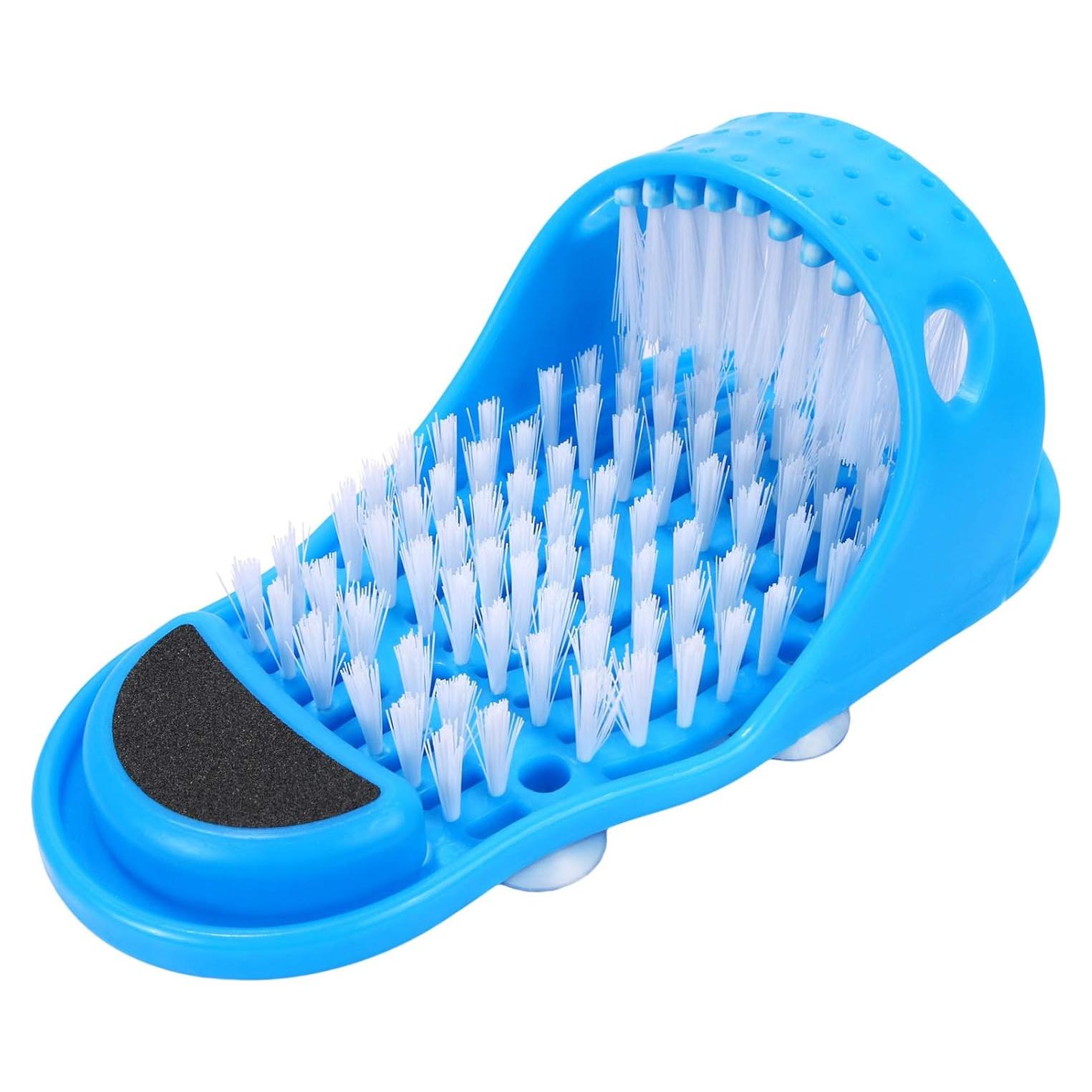 Limpiador de Pies KISSBUTY Cepillo Exfoliante Ducha 27.7x11.4cm