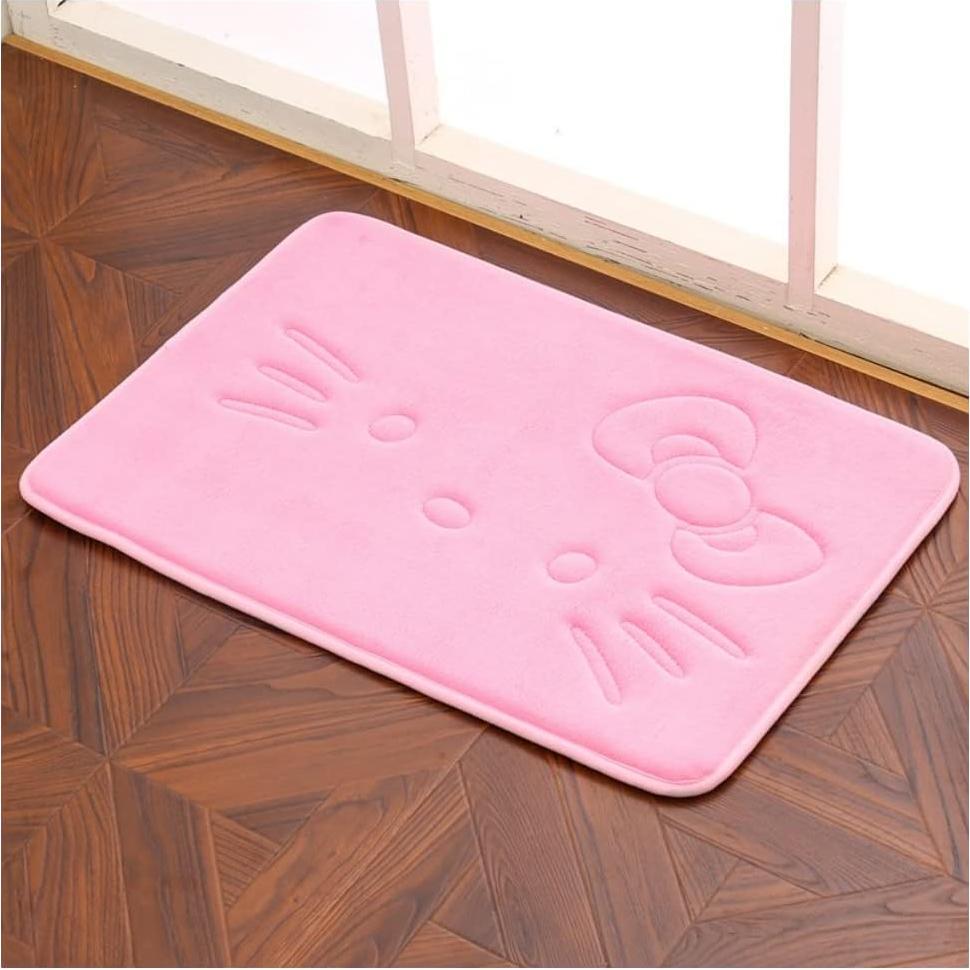 Alfombra de Área Rosa Cartoon Stay Young 40x60 cm Antideslizante