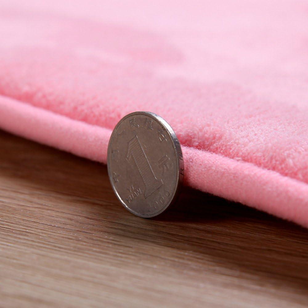 Alfombra de Área Rosa Cartoon Stay Young 40x60 cm Antideslizante