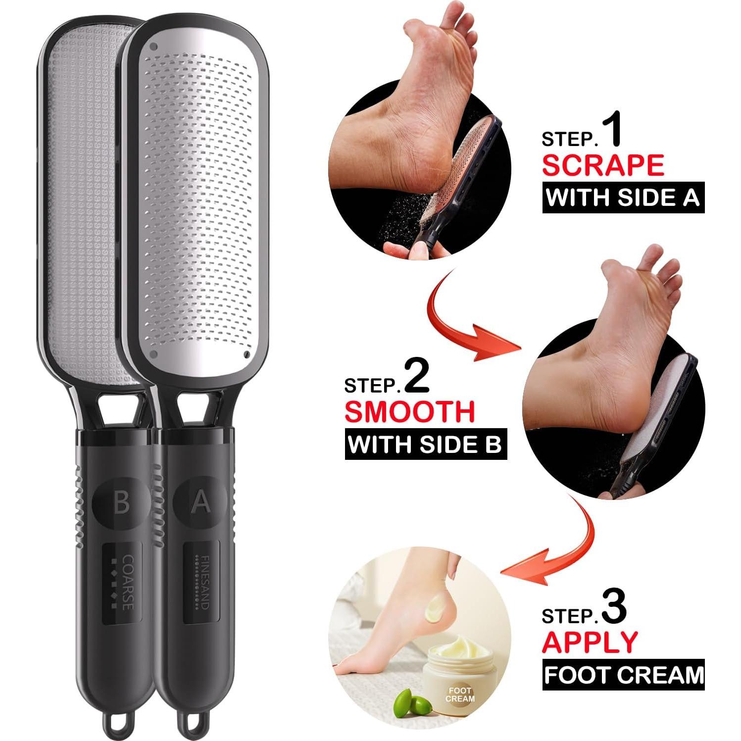 Lima para Pies Antonki 2 en 1 Doble Cara Exfoliante