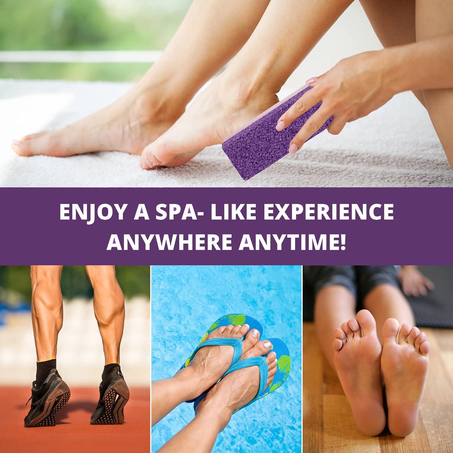 Piedra Pómez Exfoliante LOVE PUMICE para Pies y Manos 12.7cm