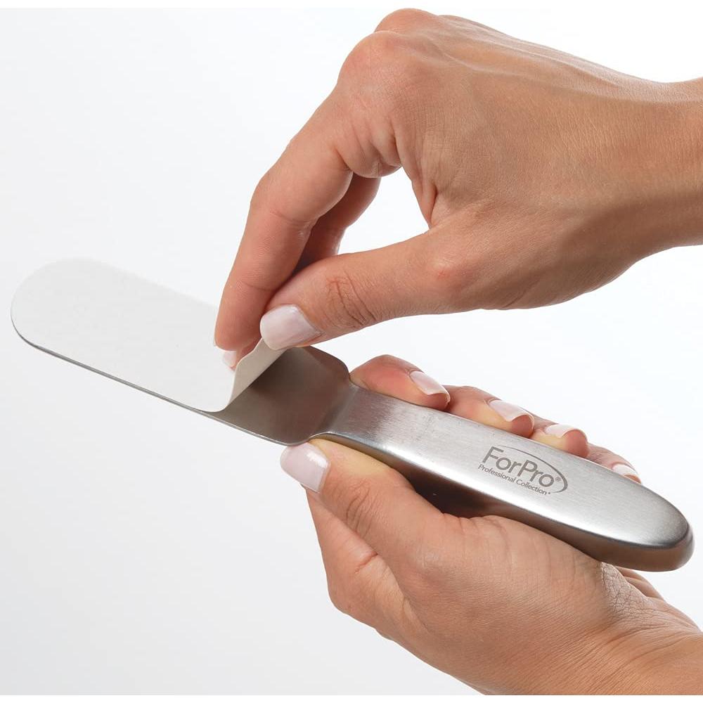 Kit de Lima Pedi Acero Inoxidable ForPro - 6 Tiras Relleno