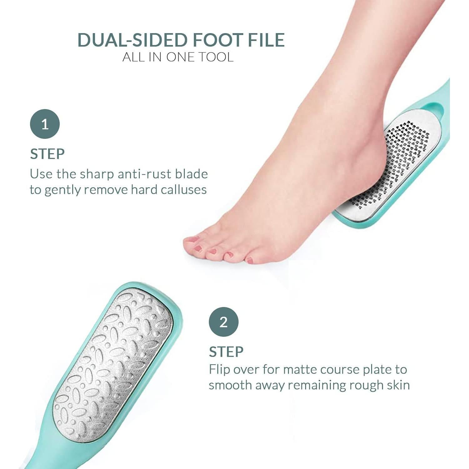 Removedor de Callos RelaxTony - Lima Doble Lado para Pies