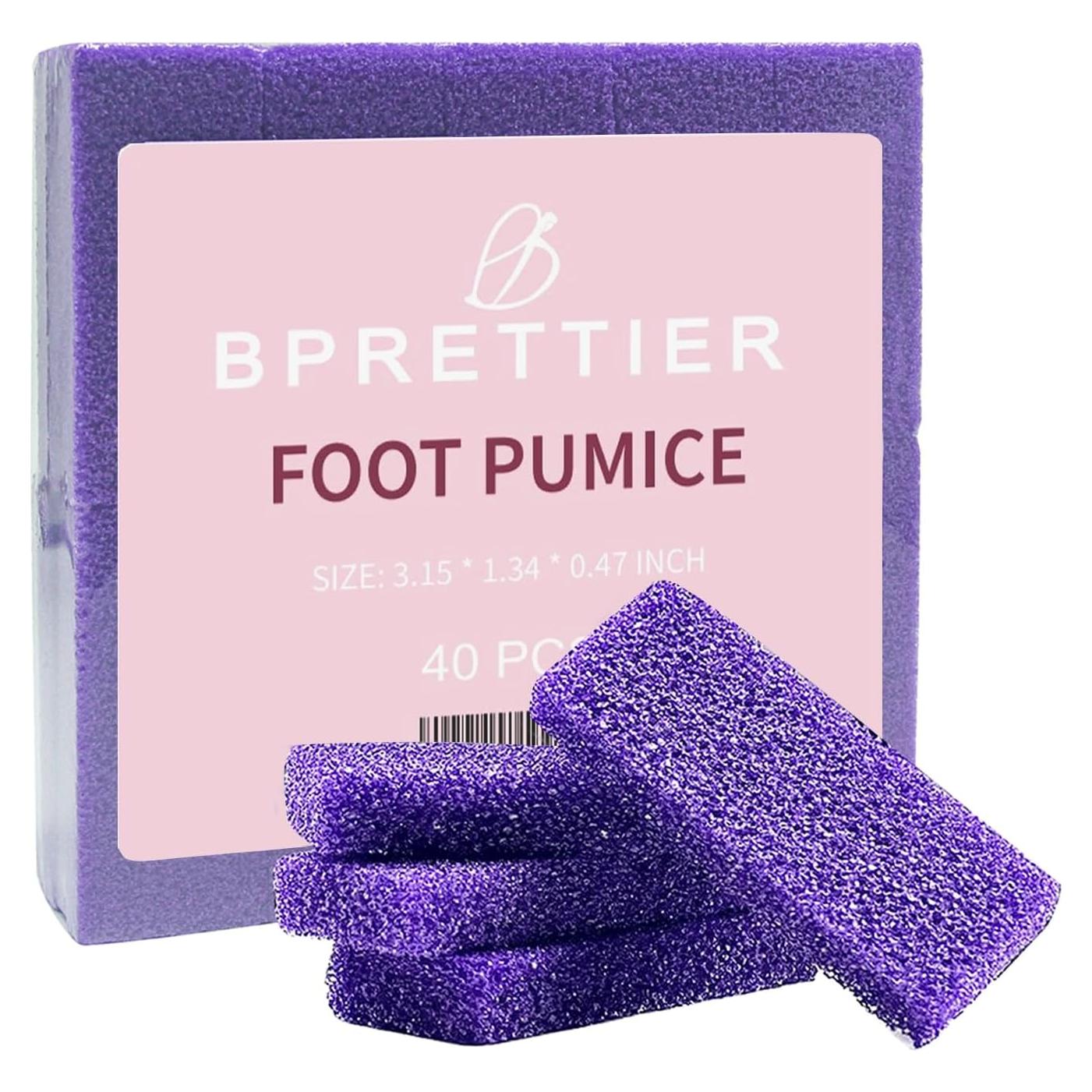 Piedra Pómez Exfoliante BPrettier para Pies - 40 PCS