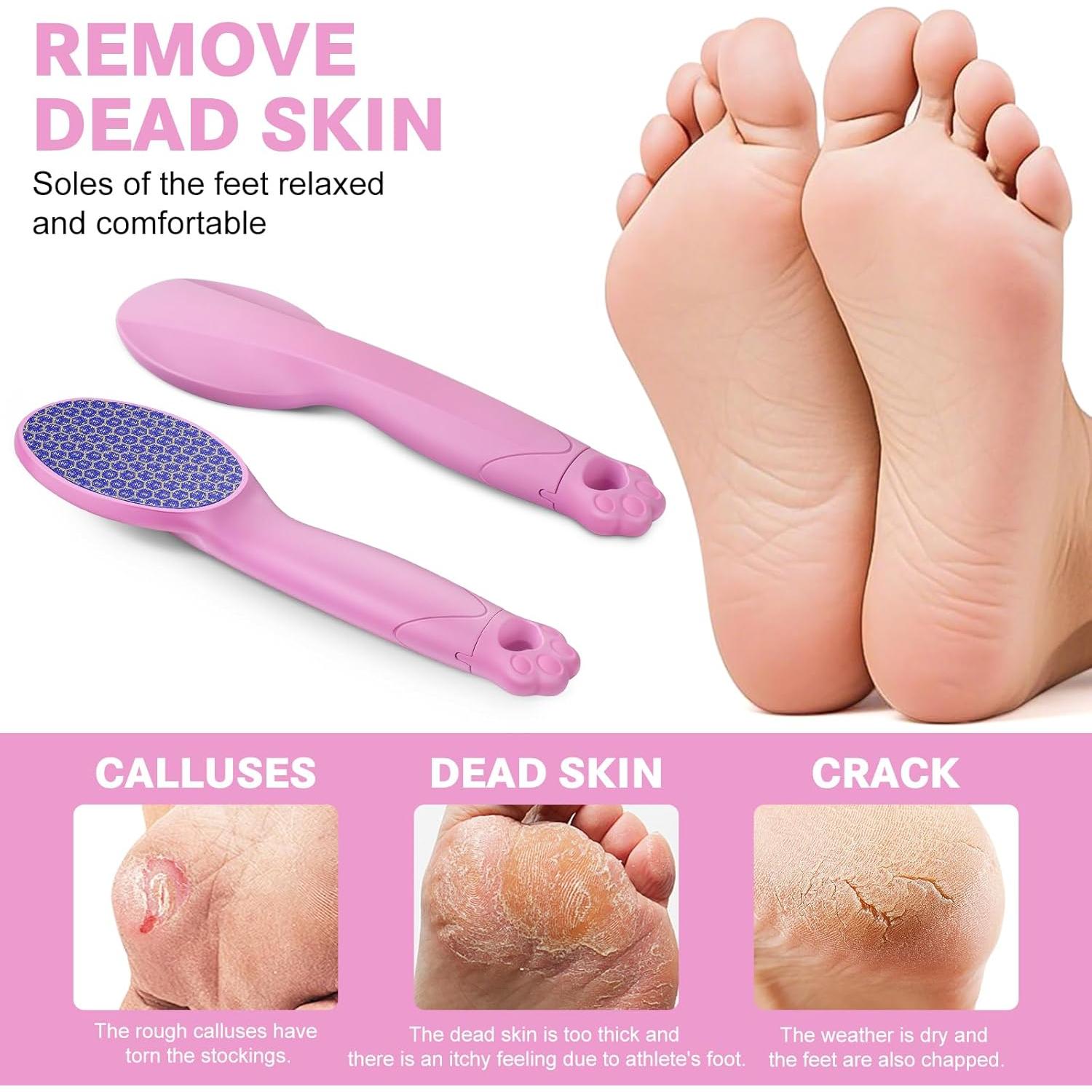 Removedor de Piel Dura SMZHealing Lima Nano Vidrio para Pies